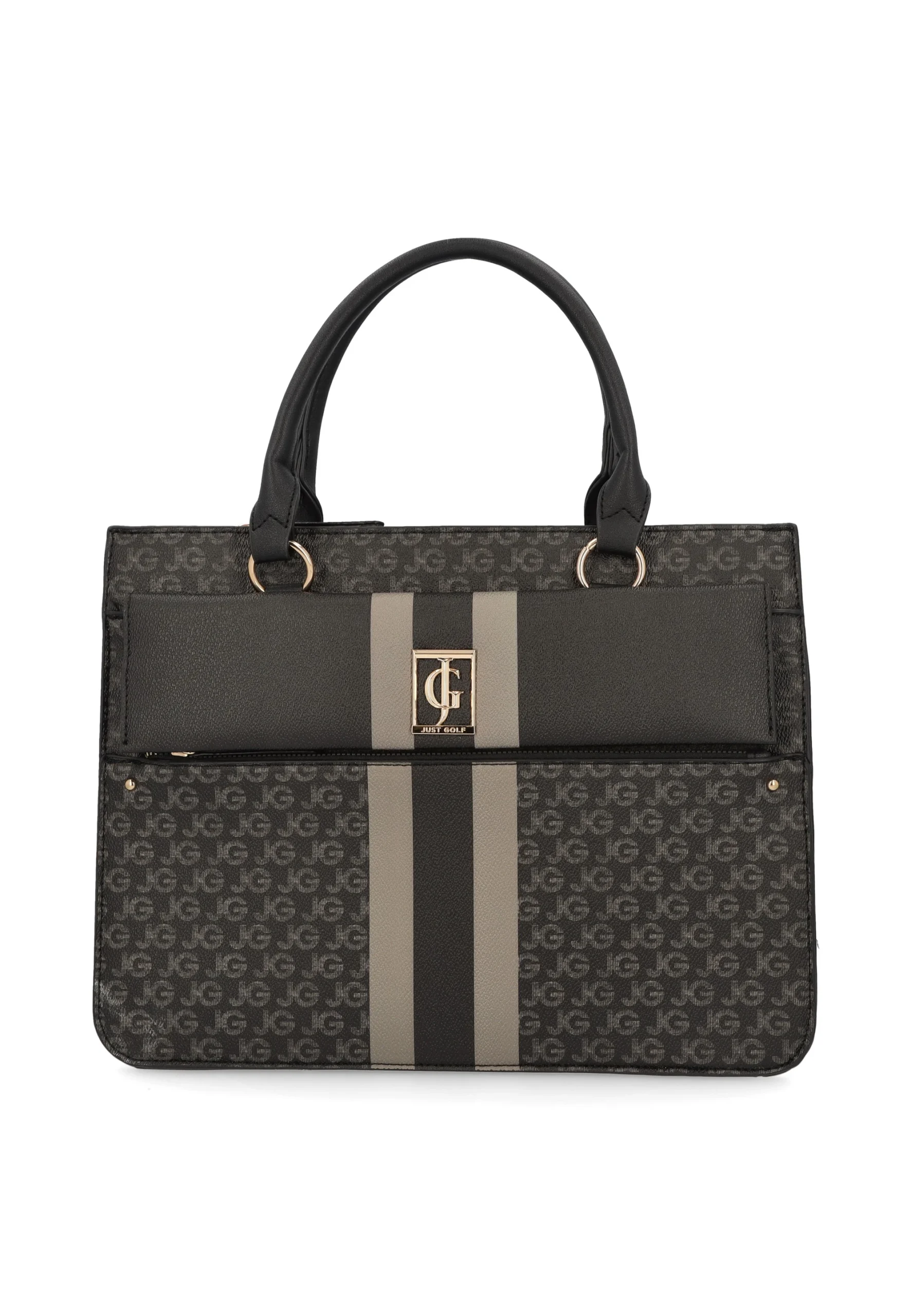 Borsa a mano Just Golf con tracolla regolabile e dettaglio righe frontale art.182624