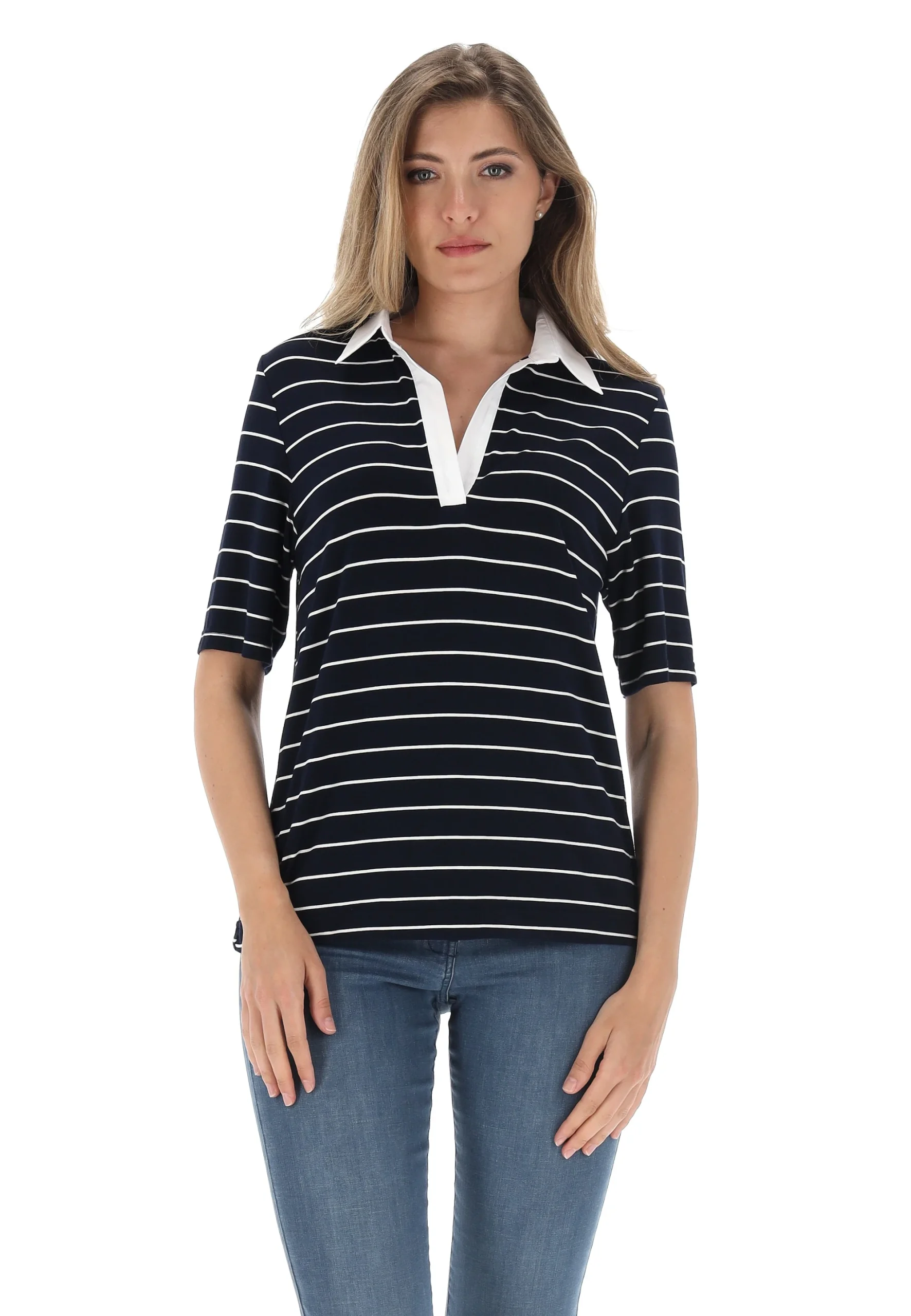 Polo manica corta a righe Main&Land