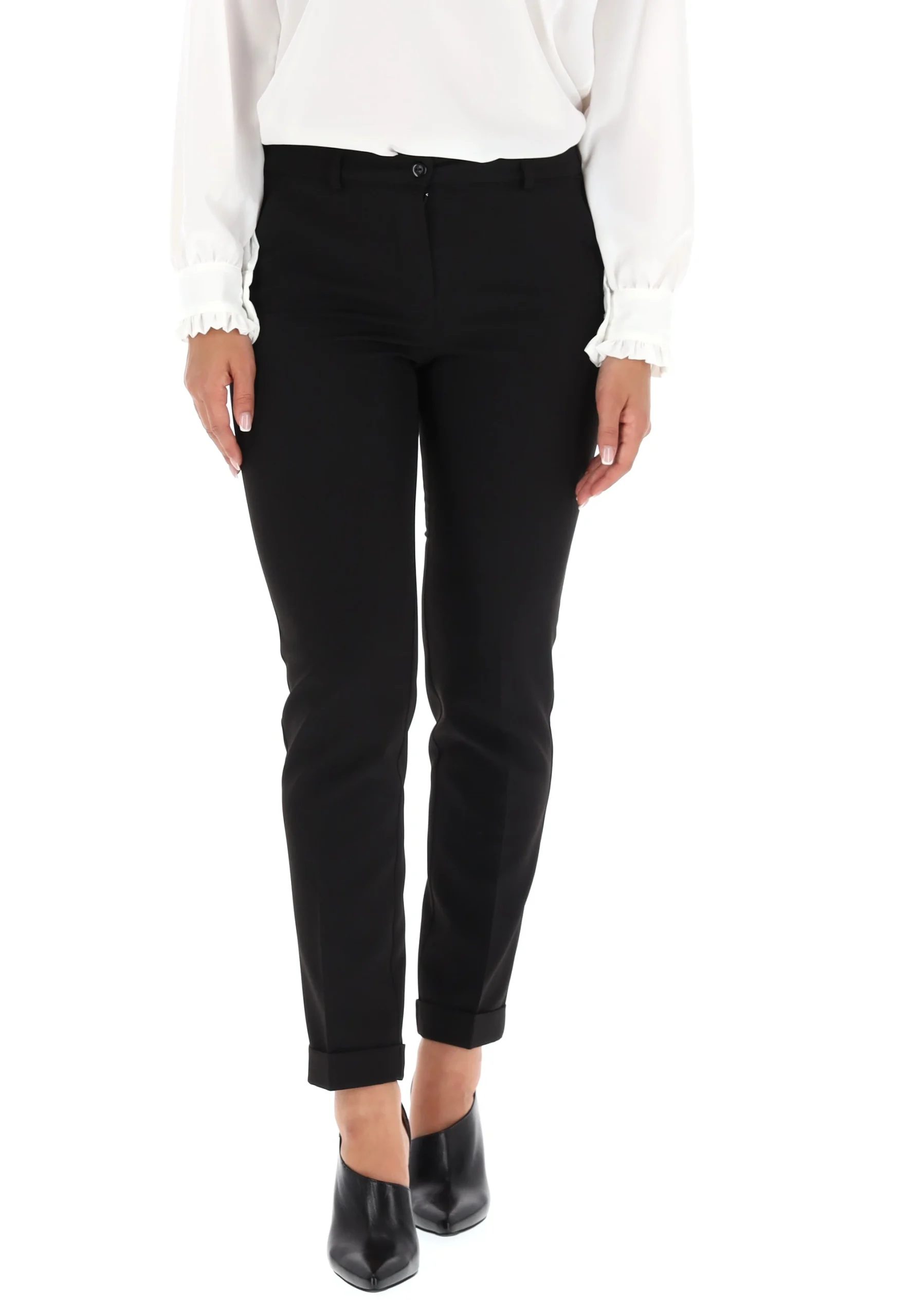 Pantalone alla caviglia Main&Land donna in tessuto tecnico