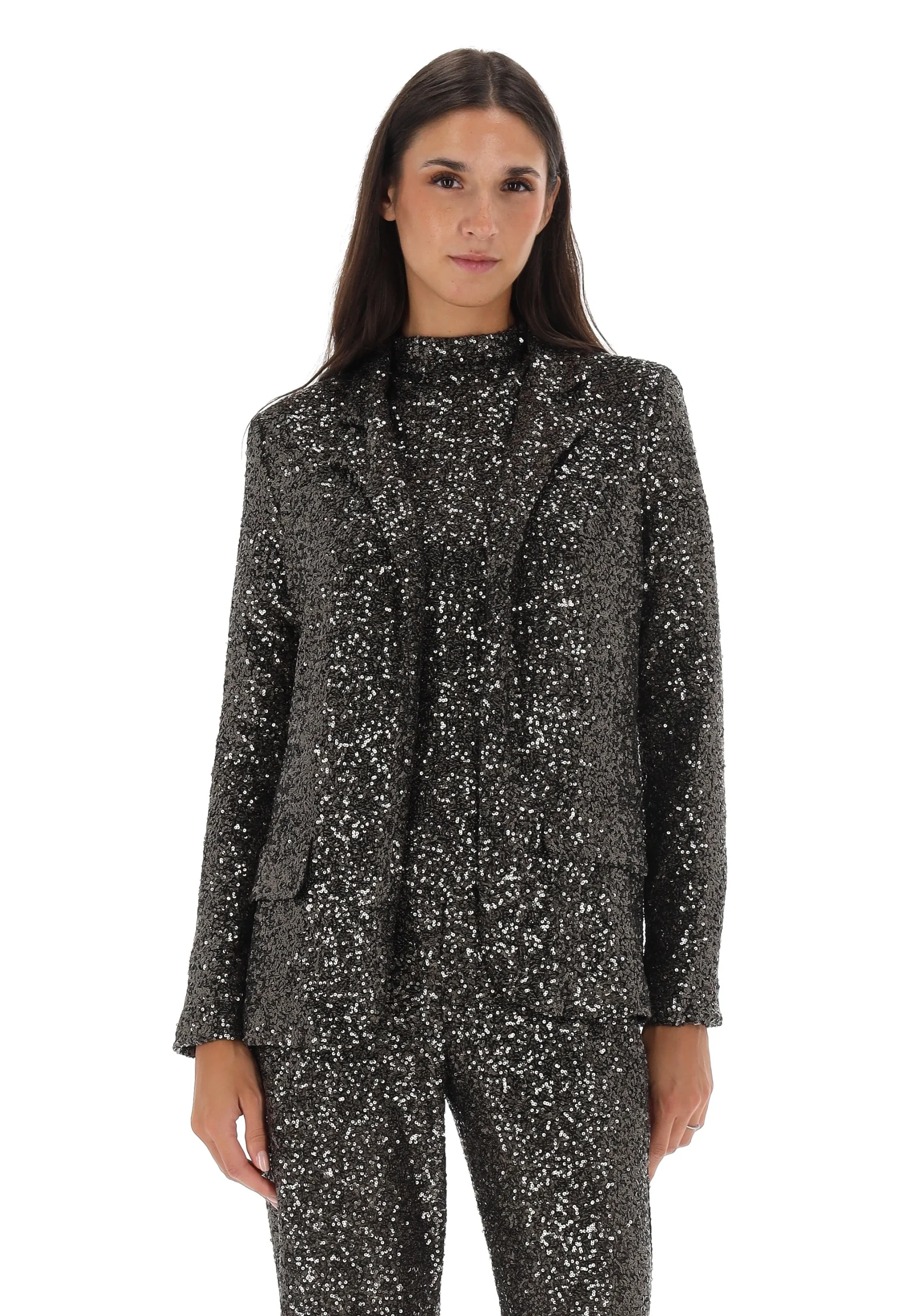 Blazer aperto in paillettes Artigli ACGI003631