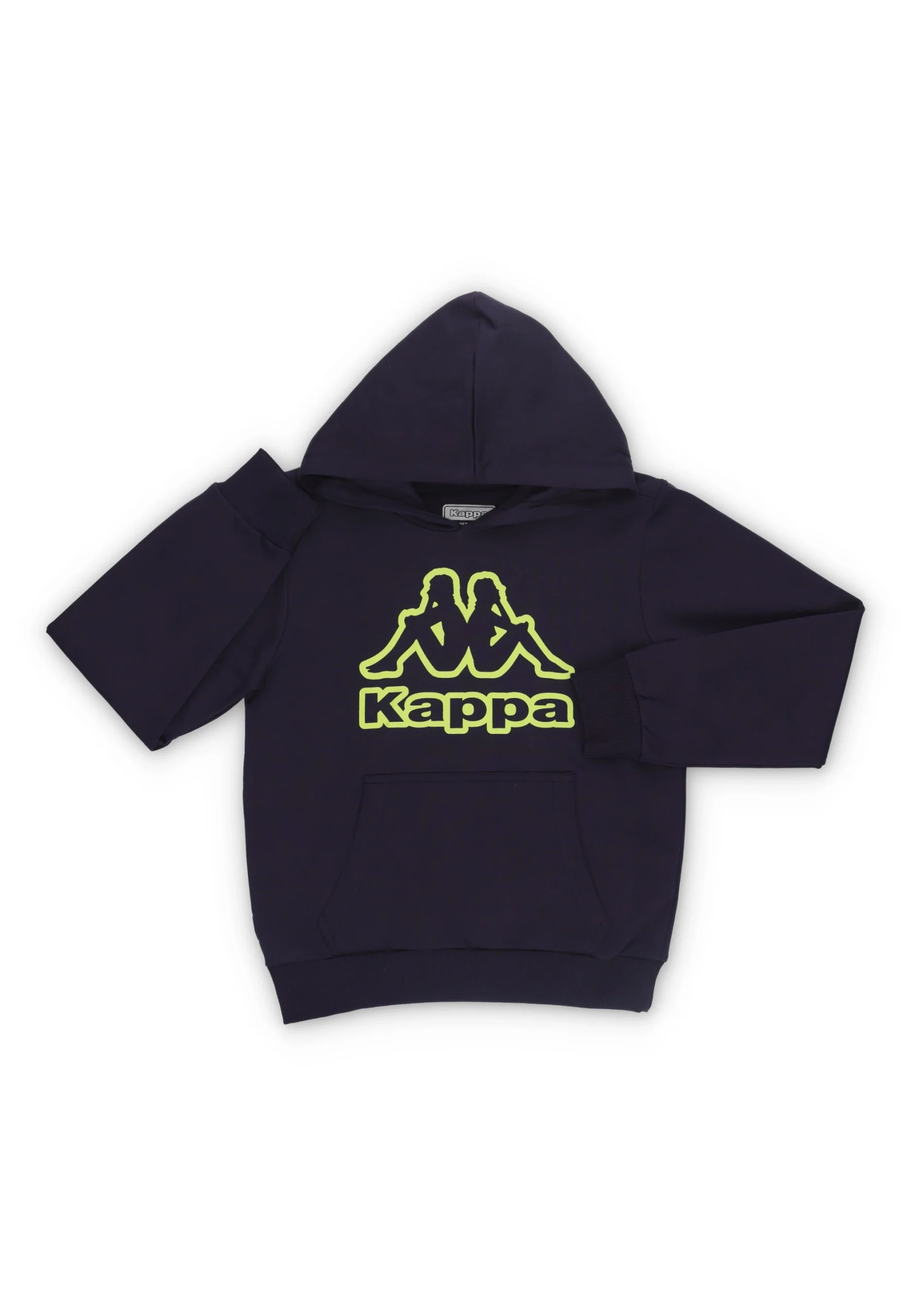 Felpa con logo frontale Kappa art.8031F0063