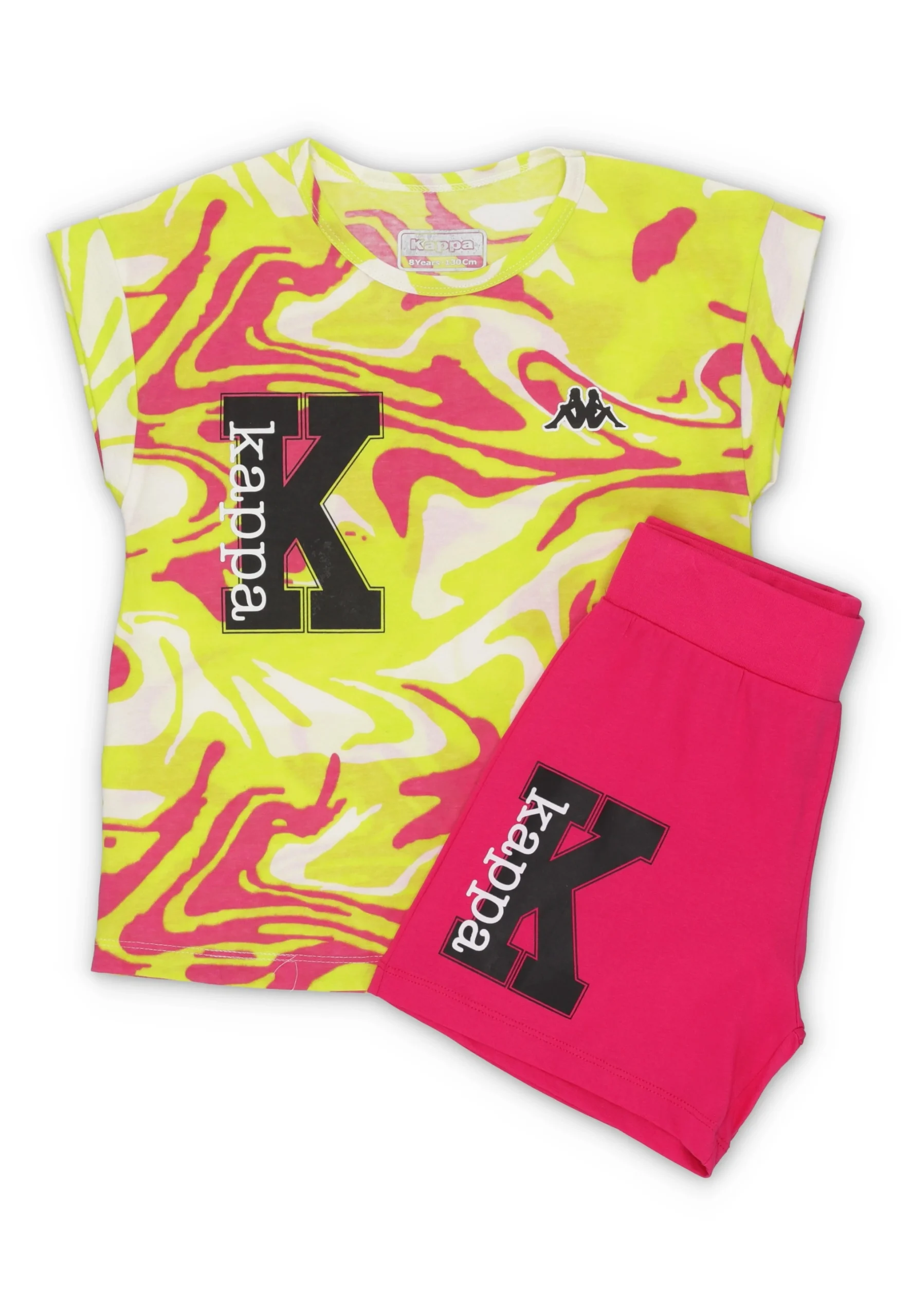 Completo corto Kappa ragazza multicolor