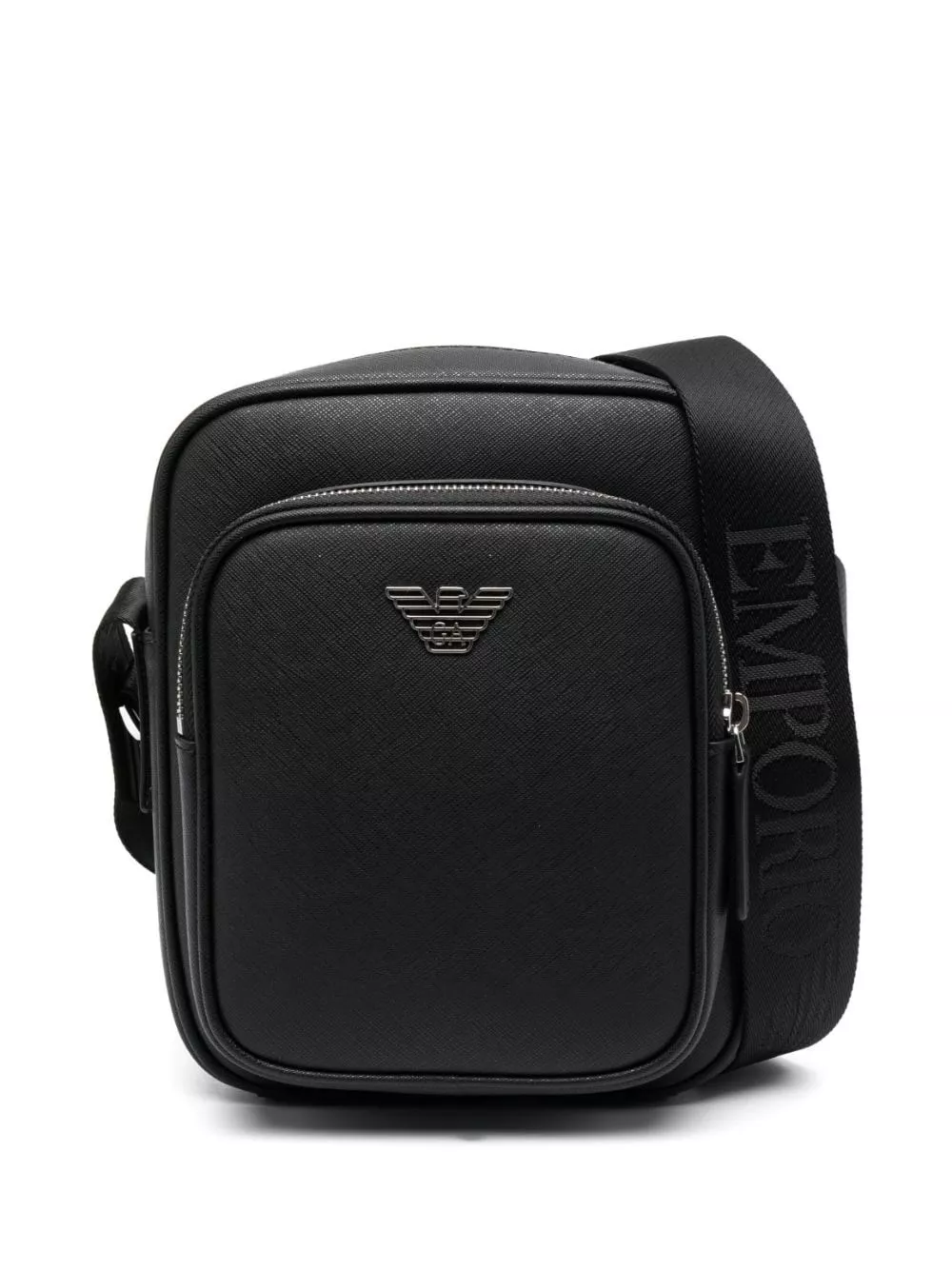 Borsa a tracolla con logo di Emporio armani