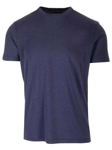 Tom Ford Uomo T-shirt in cotone e lyocell
