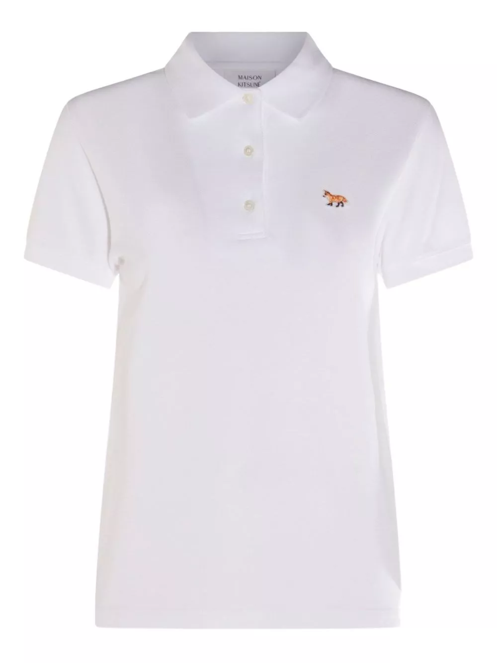Polo baby fox in cotone di Maison kitsune'