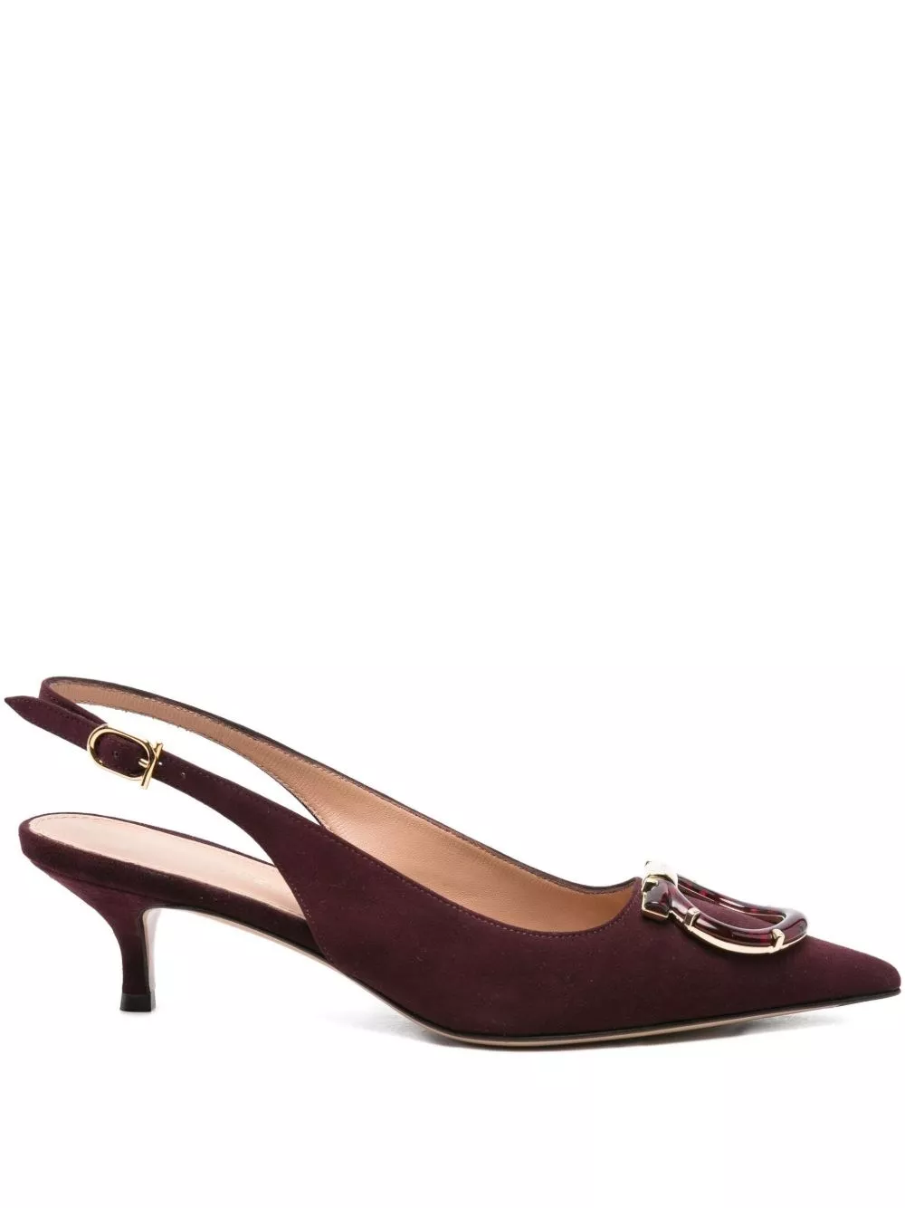 Decolleté slingback in pelle di Ferragamo