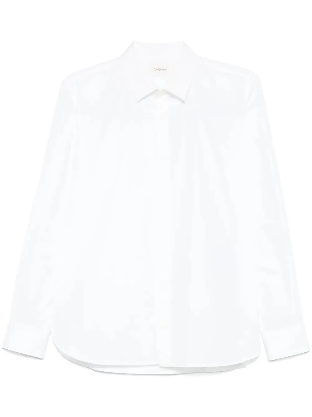 CAMICIA SLIM FIT IN POPELINE DI COTONE