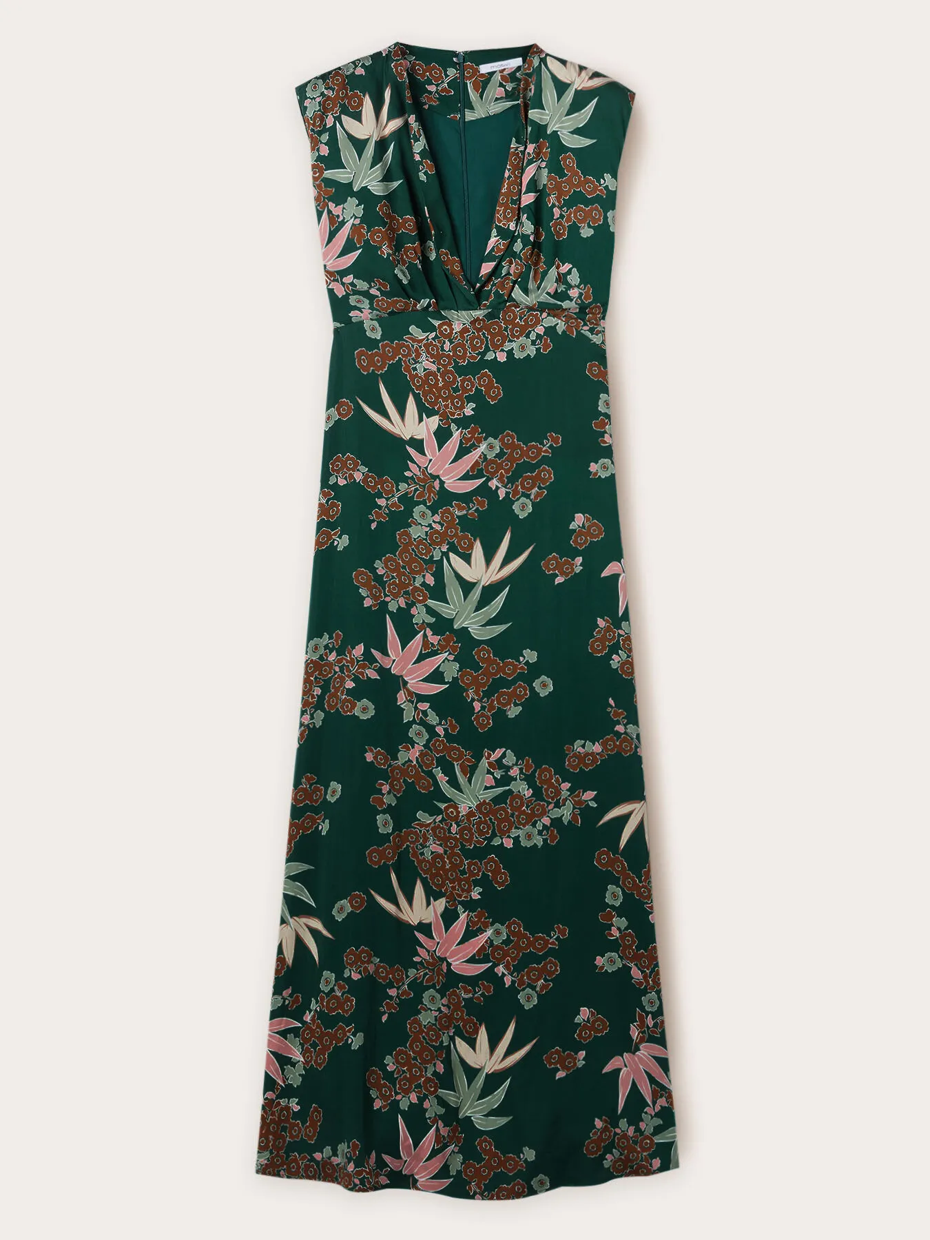 Vestito lungo fantasia decò