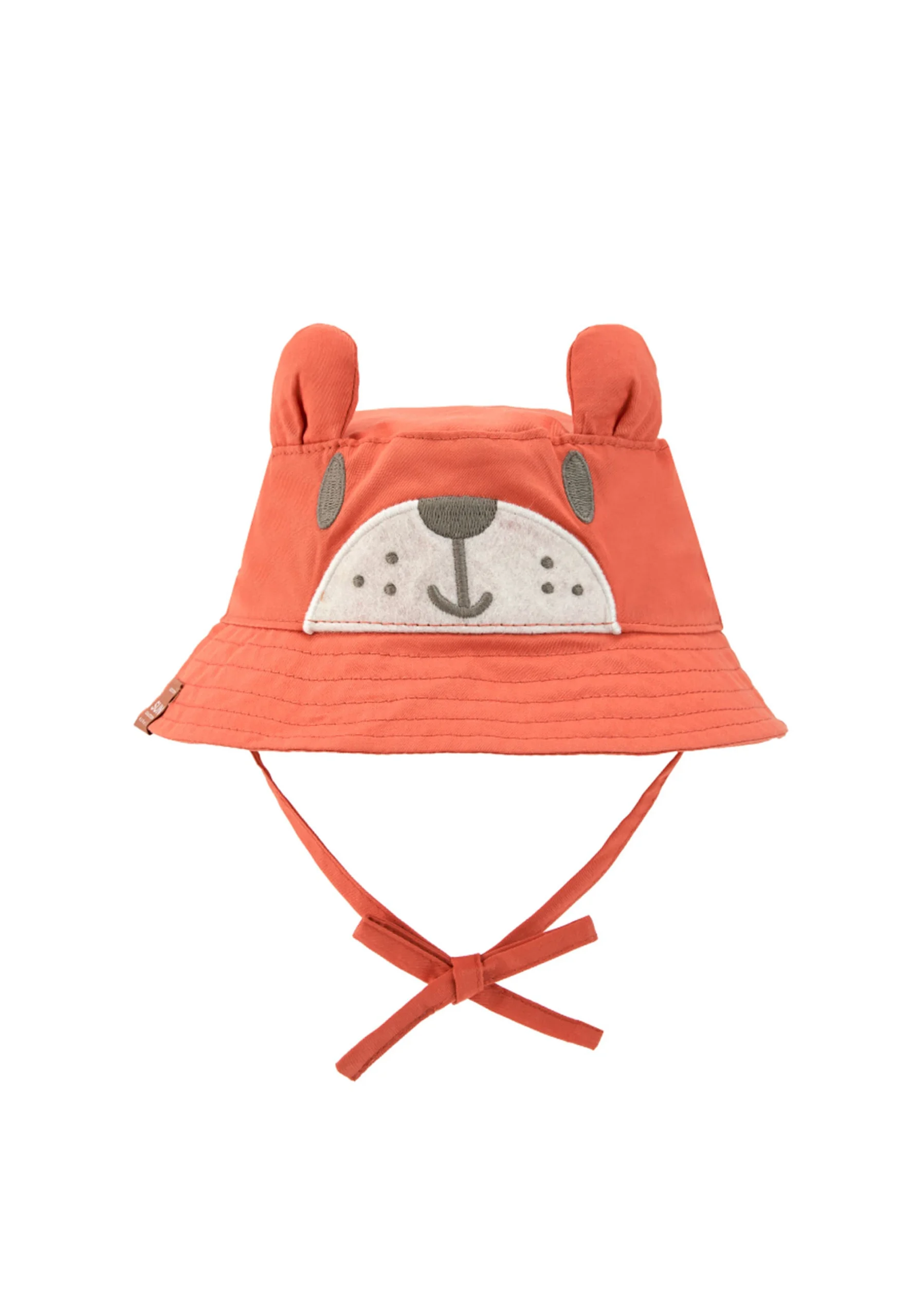 Cappellino da pescatore con ricamo orso Boboli art.141185