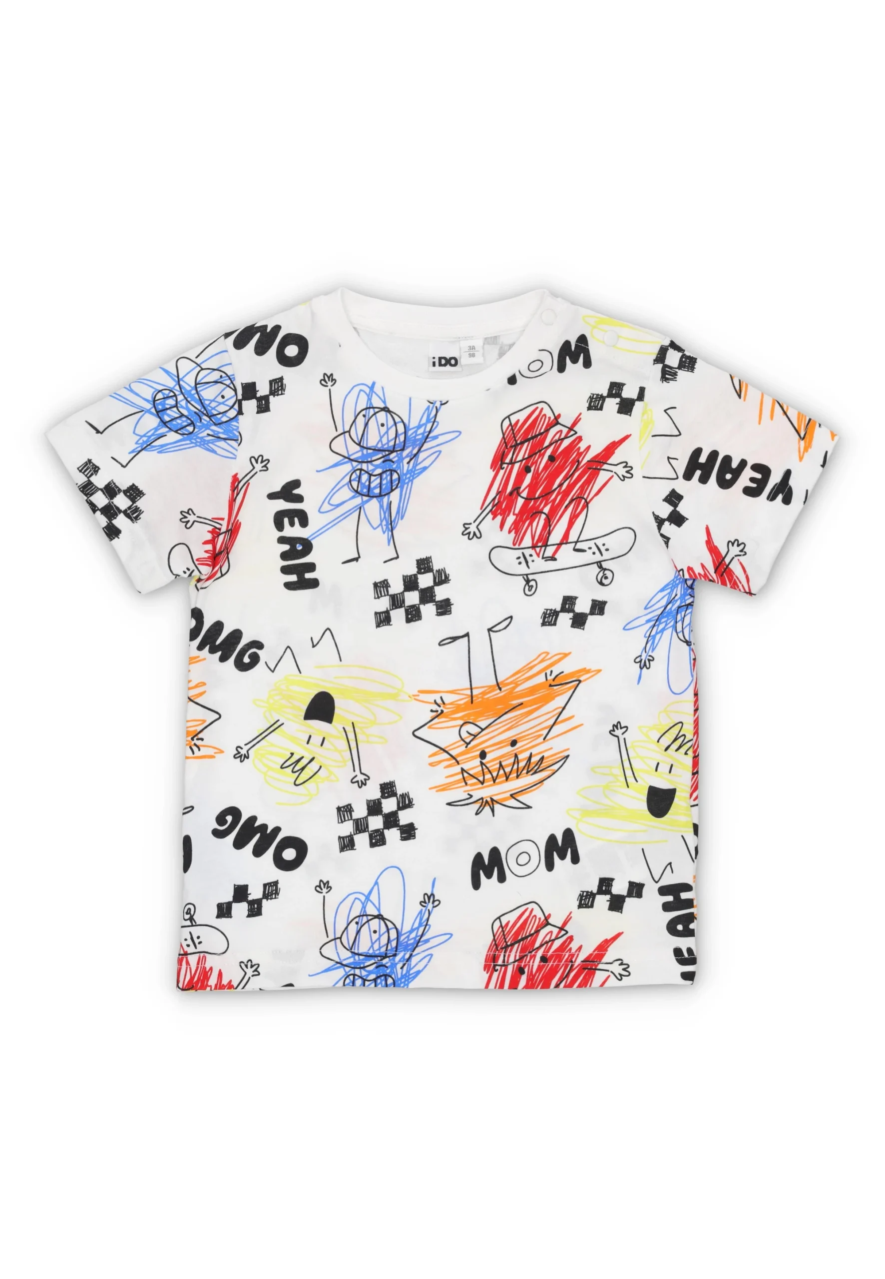 T-shirt stampa all over iDo bambino