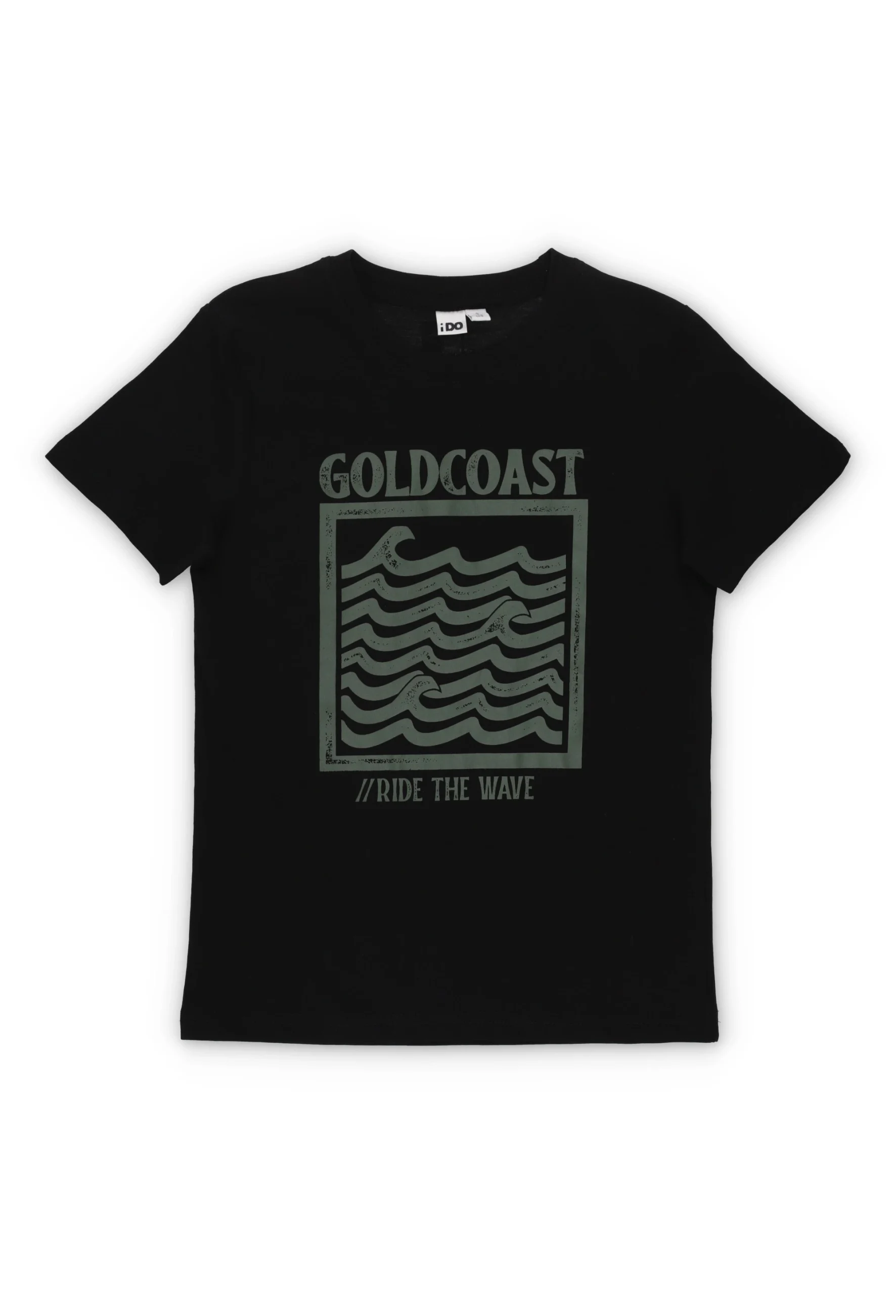 T-shirt stampa frontale onde iDo ragazzo