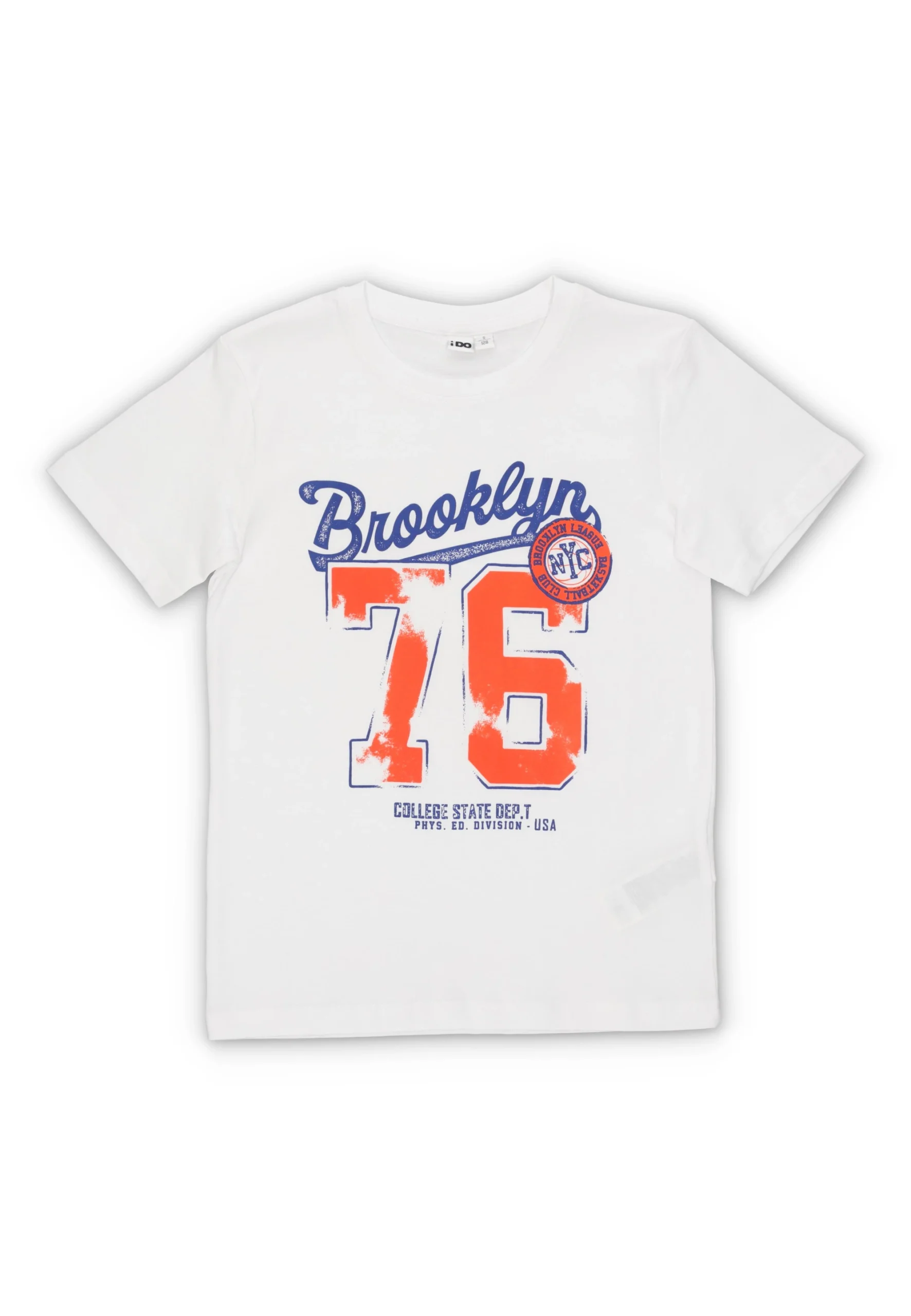 T-shirt stampa Brooklyn ragazzo