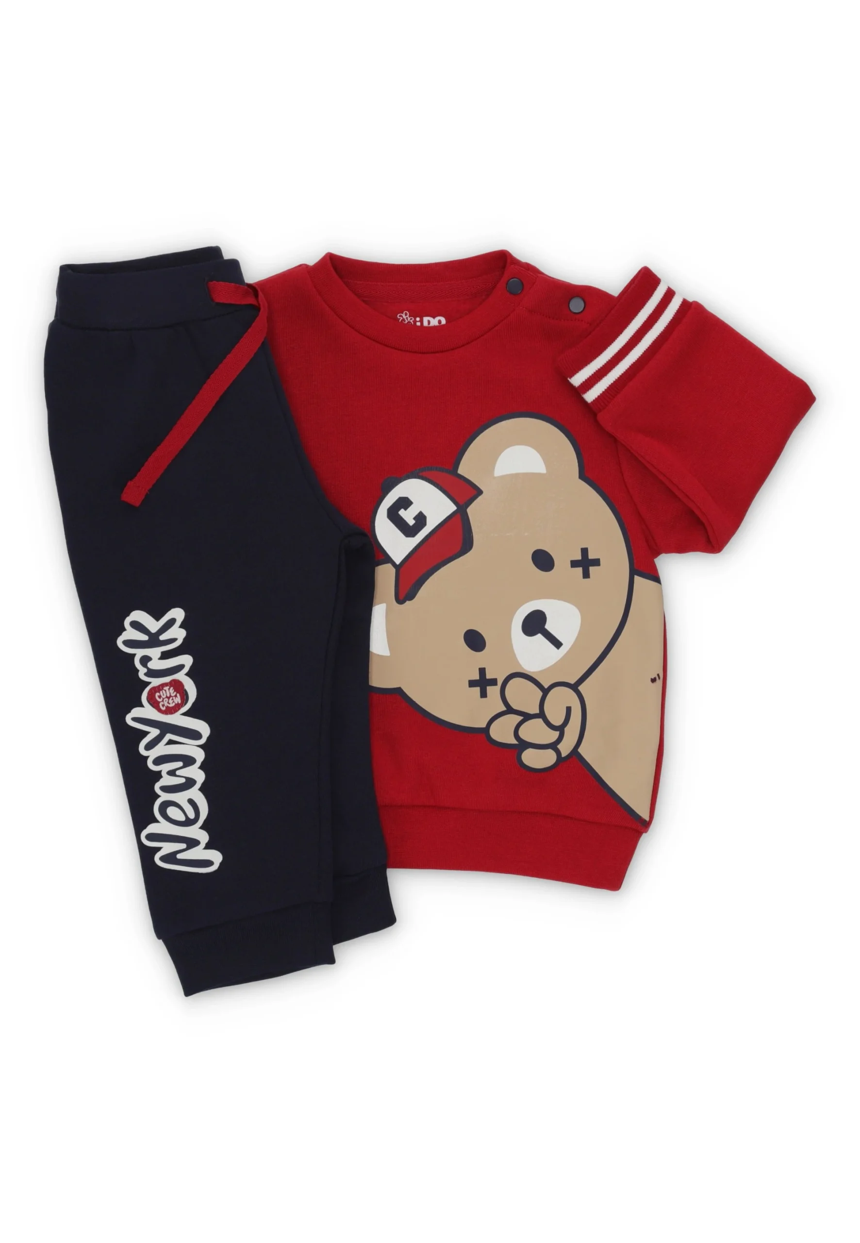 Tuta baby con orsetto iDo art. 4F009