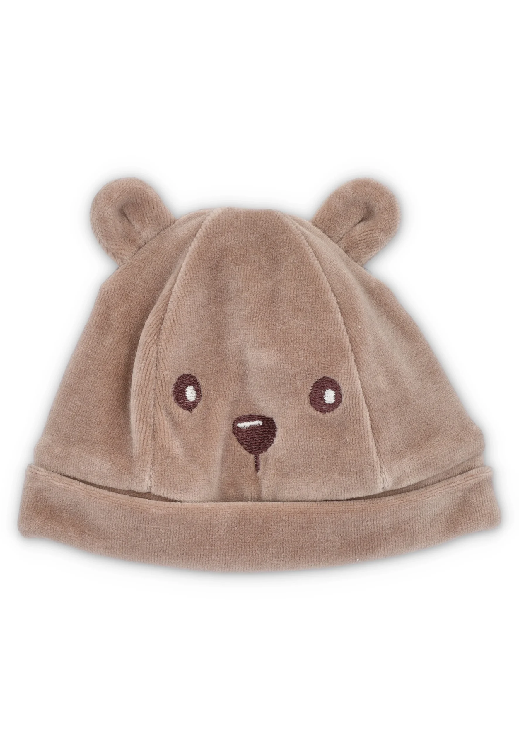 Berrettino iDo neonato con ricamo orsetto art.4F900