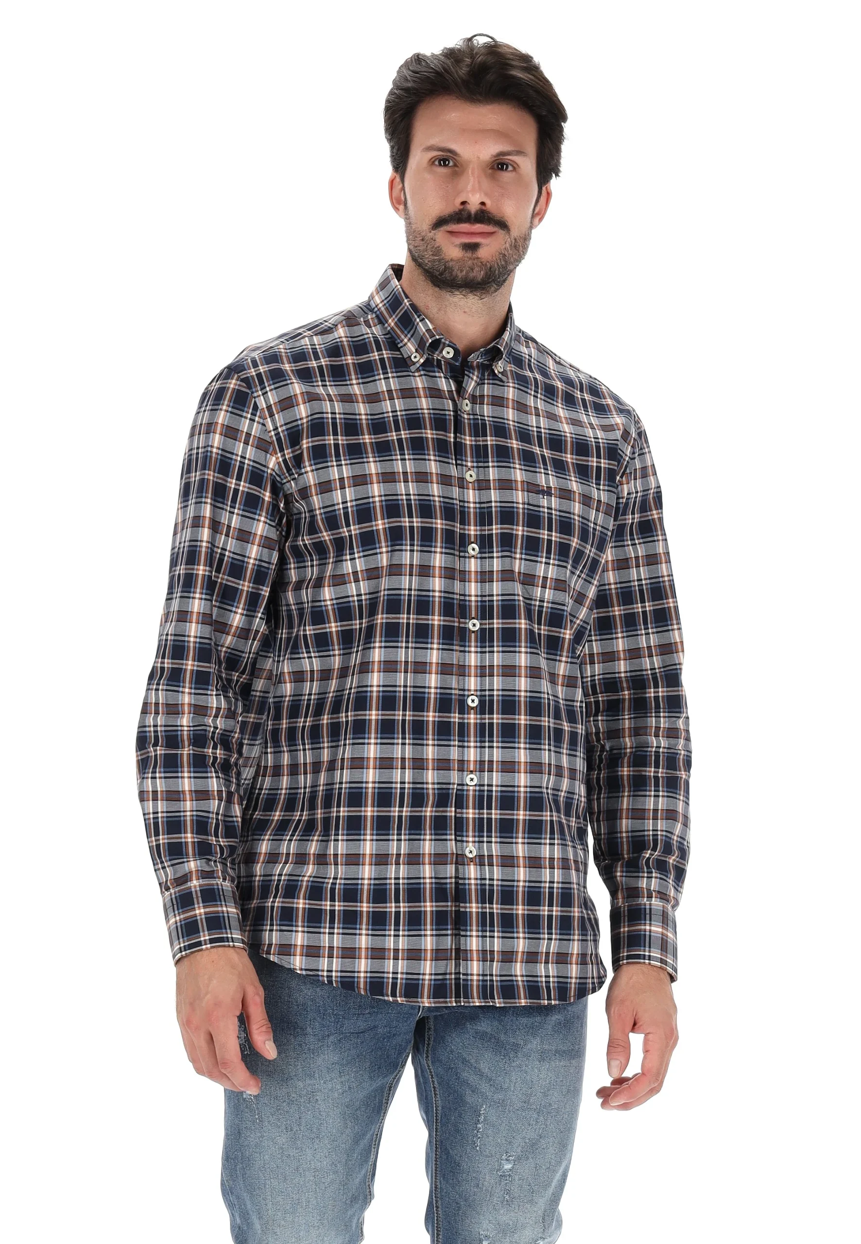 Camicia a quadri Fynch Hatton art.14108020