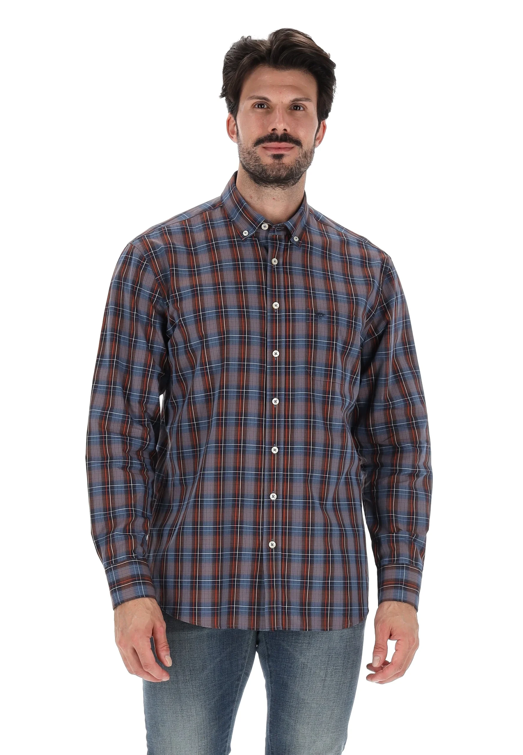 Camicia uomo Fynch Hatton in fantasia quadri art.14108030