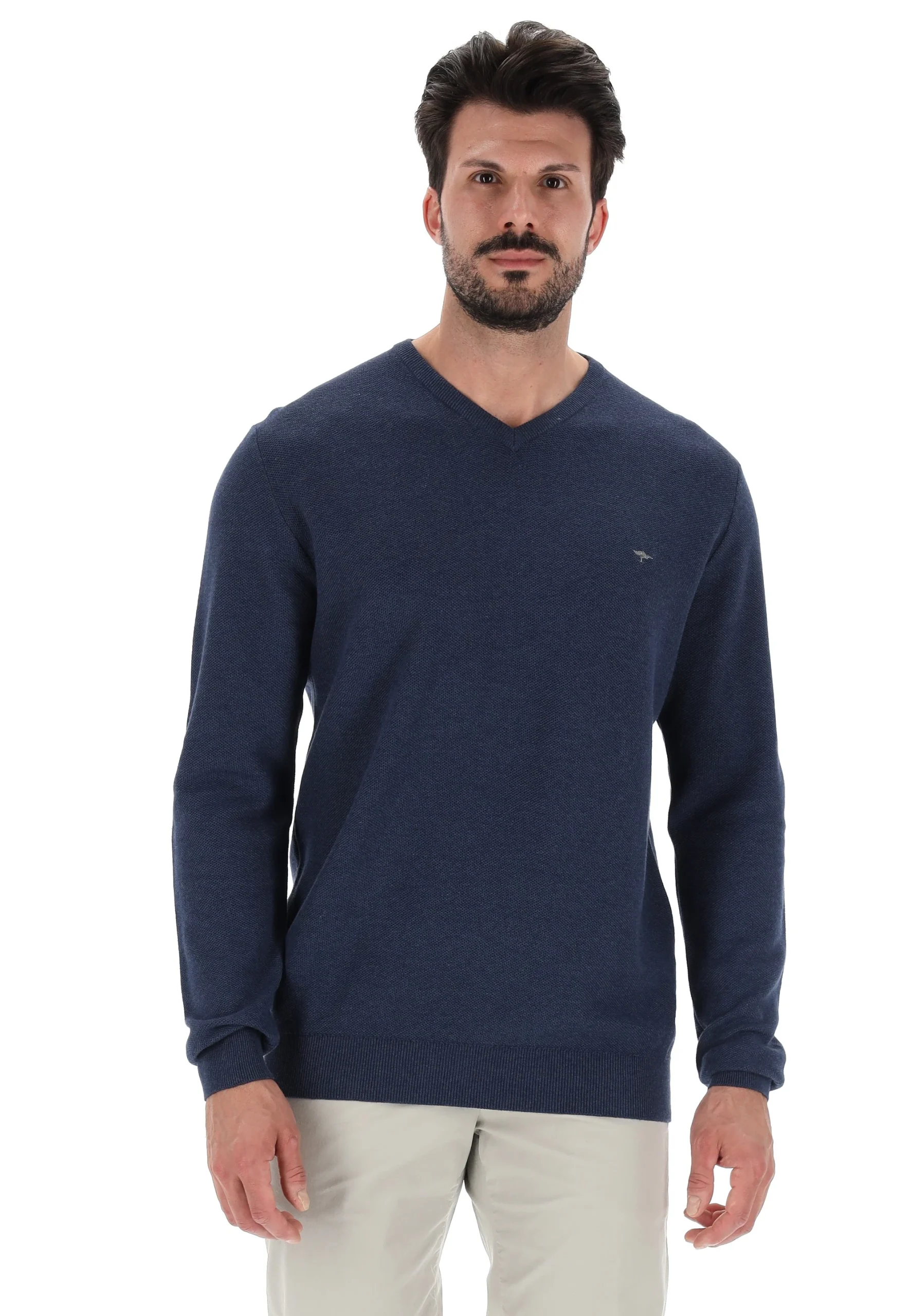 Pullover scollo V Fynch Hatton art. 1413 221