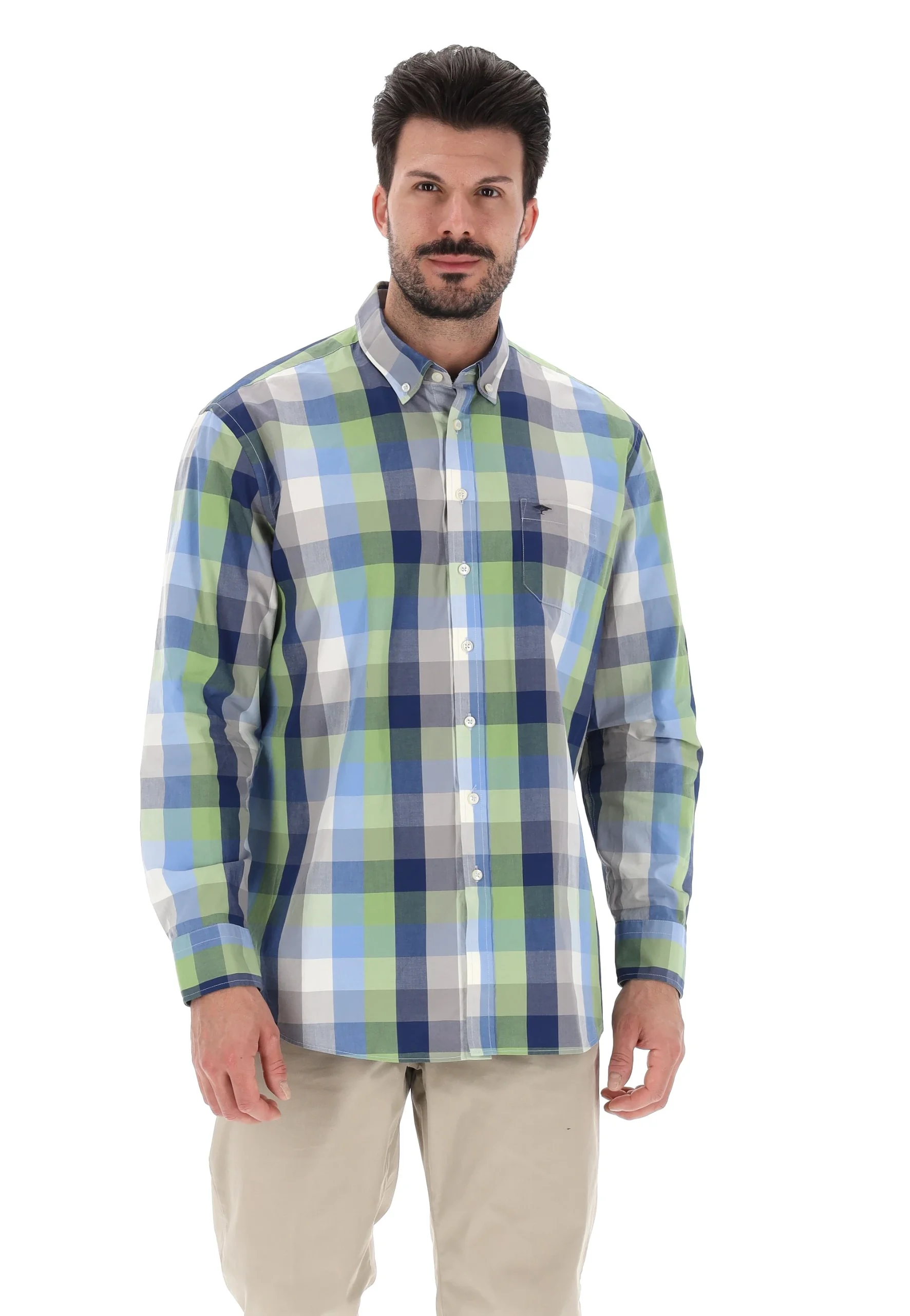 Camicia a quadri multicolor Fynch Hatton art. 1413 8000