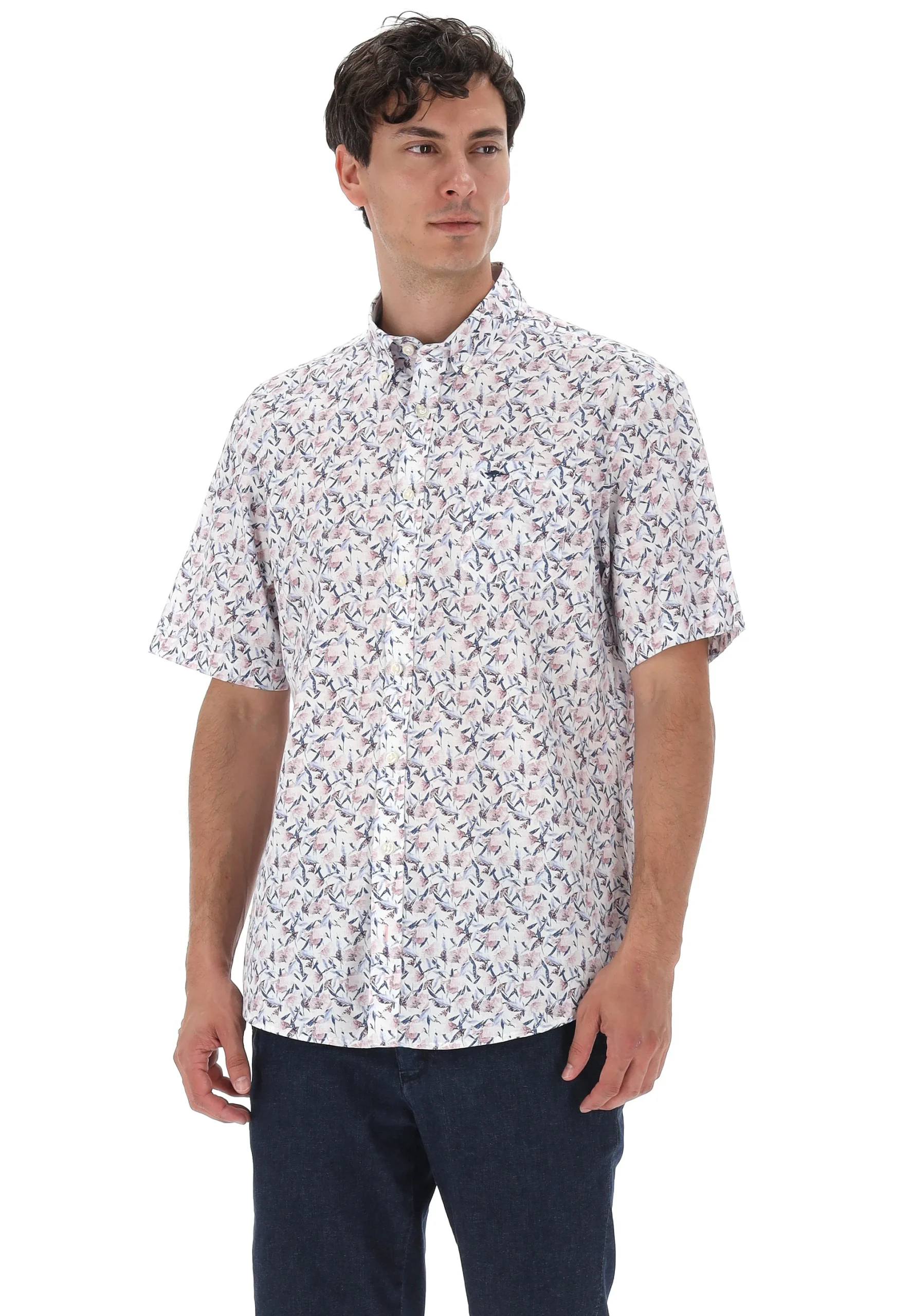 Camicia manica corta in fantasia Fynch Hatton art. 15045321