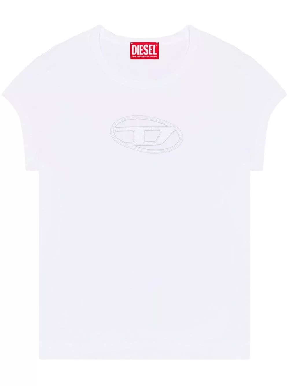 T-shirt t-angie in cotone di Diesel