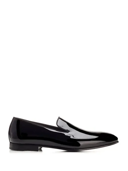 Doucal's Uomo Slip-on nera lucida