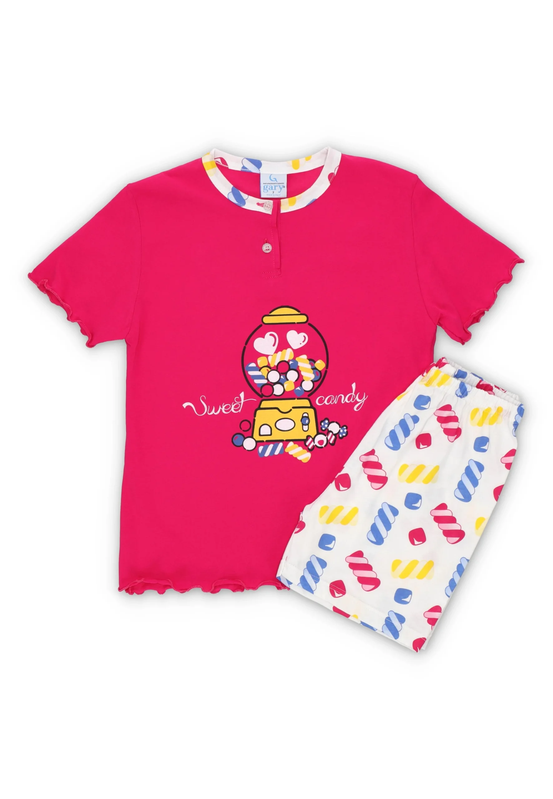 Pigiama con caramelle Gary bambina