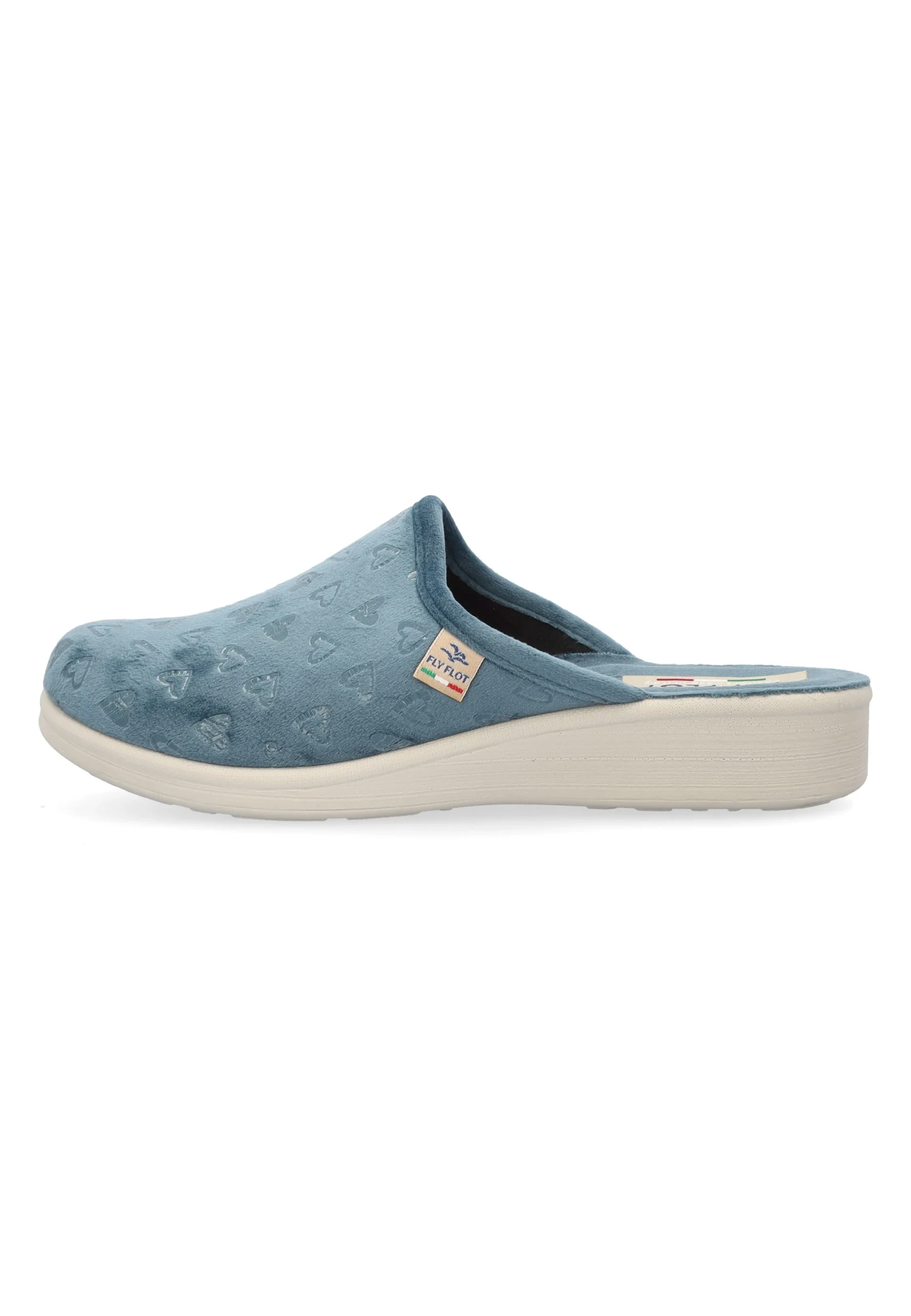 Ciabatte da donna Fly Flot con cuoricini art. 83 W36 GP