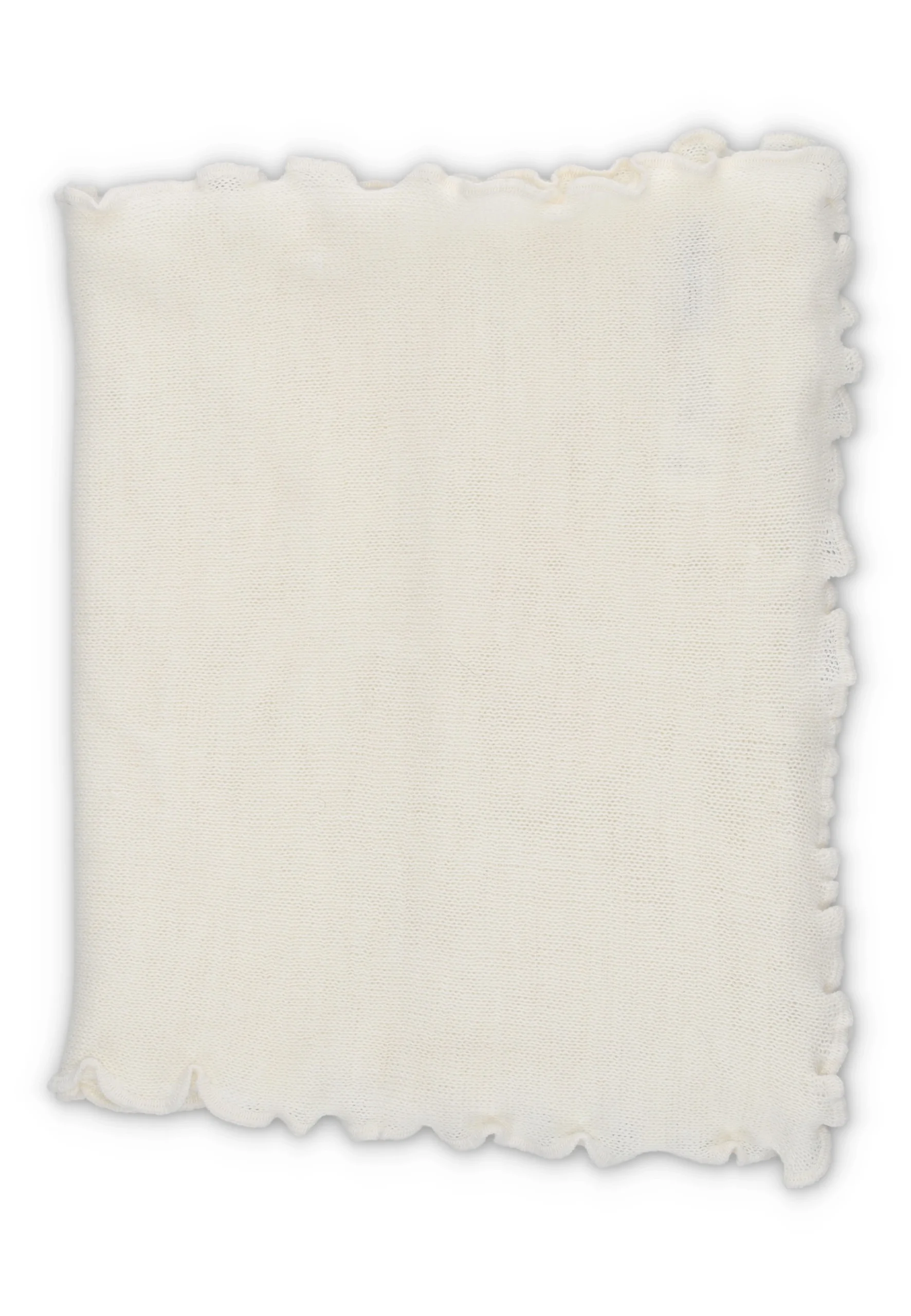 Sciarpa donna Total Lokers con bordi arricciati tinta unita