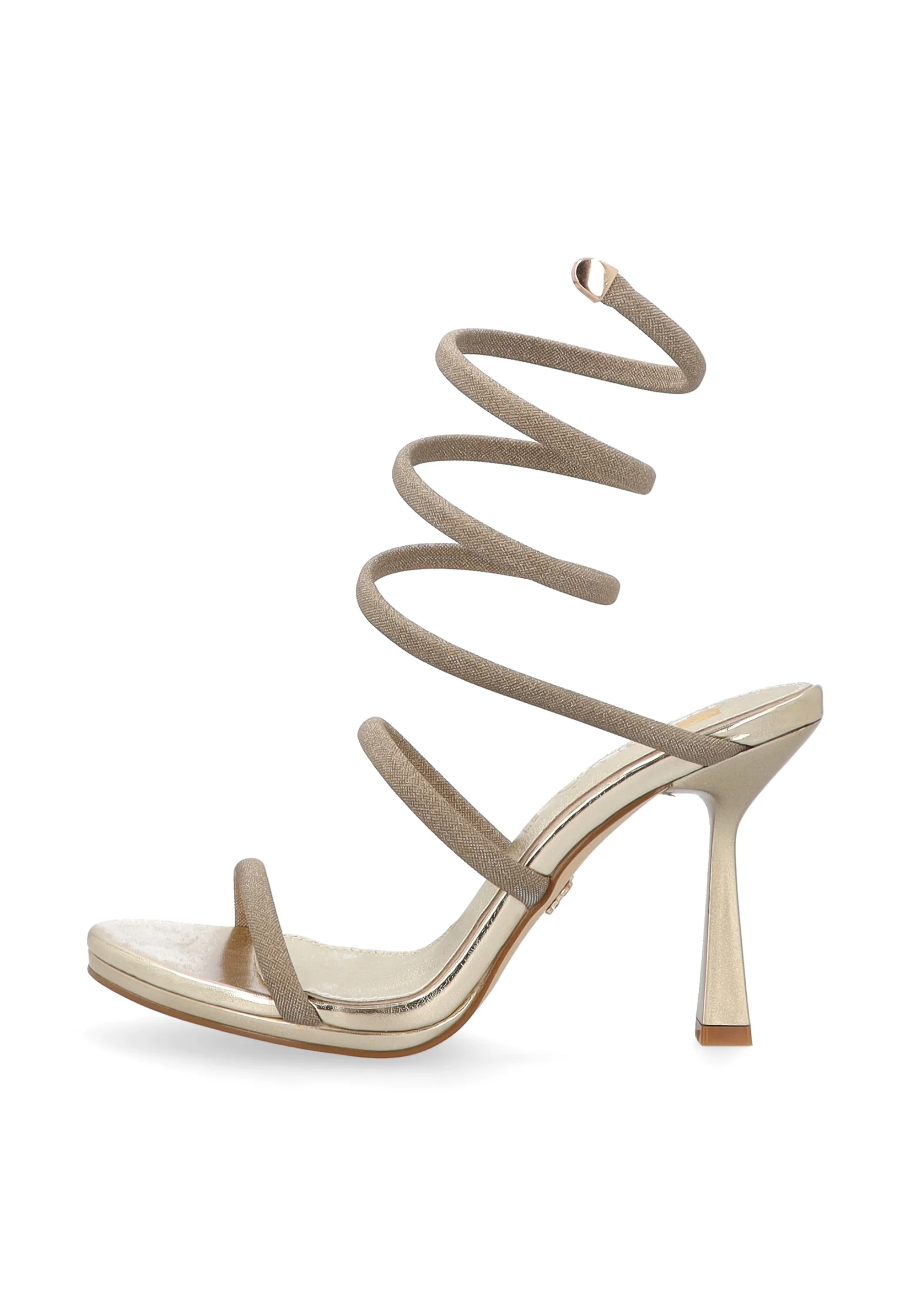 Sandalo tacco alto Clyò con brillantini
