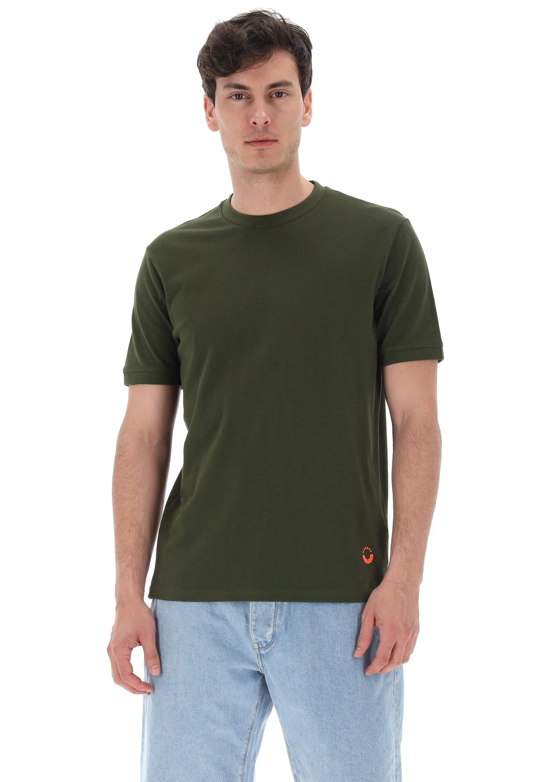 T-shirt in cotone piquet MarkUp uomo MK11004