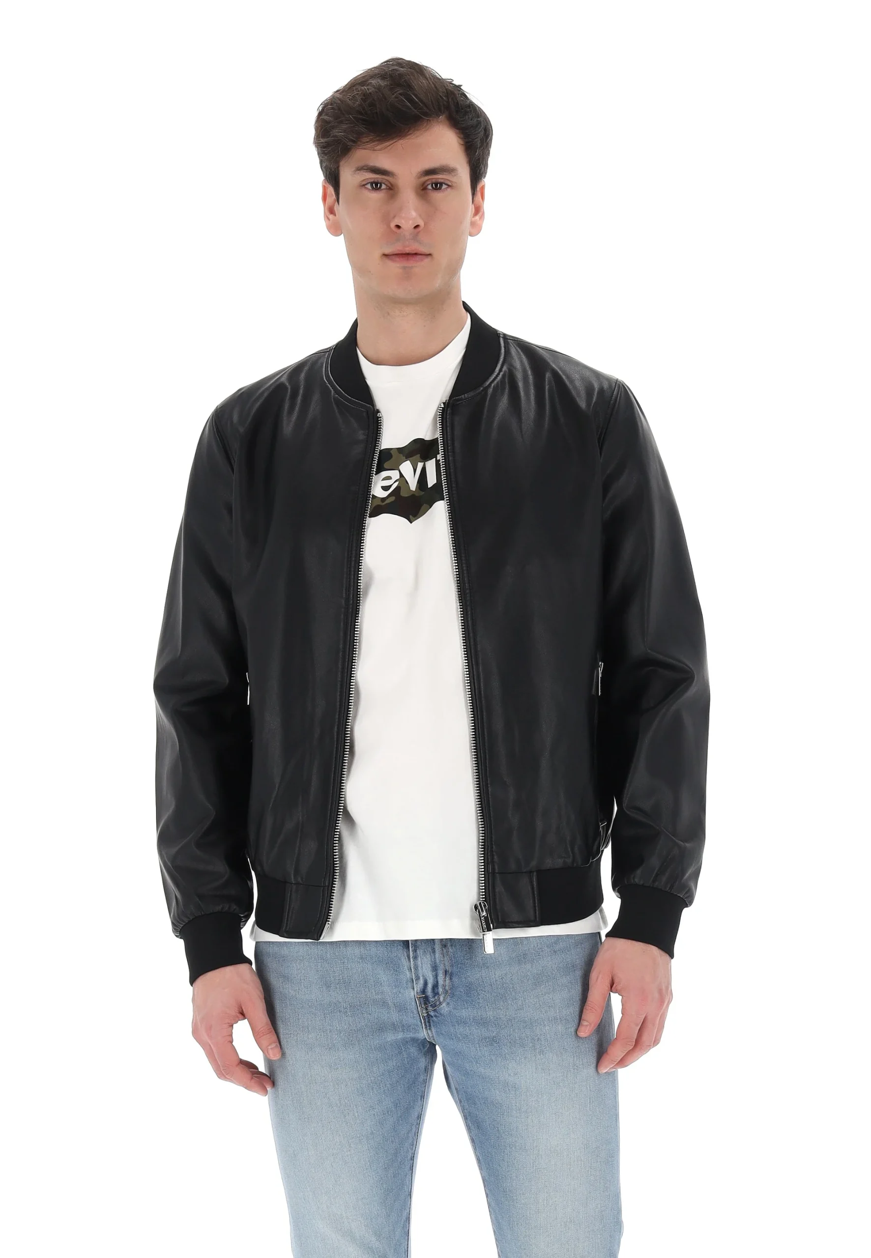 Bomber in similpelle MarkUp MK14005