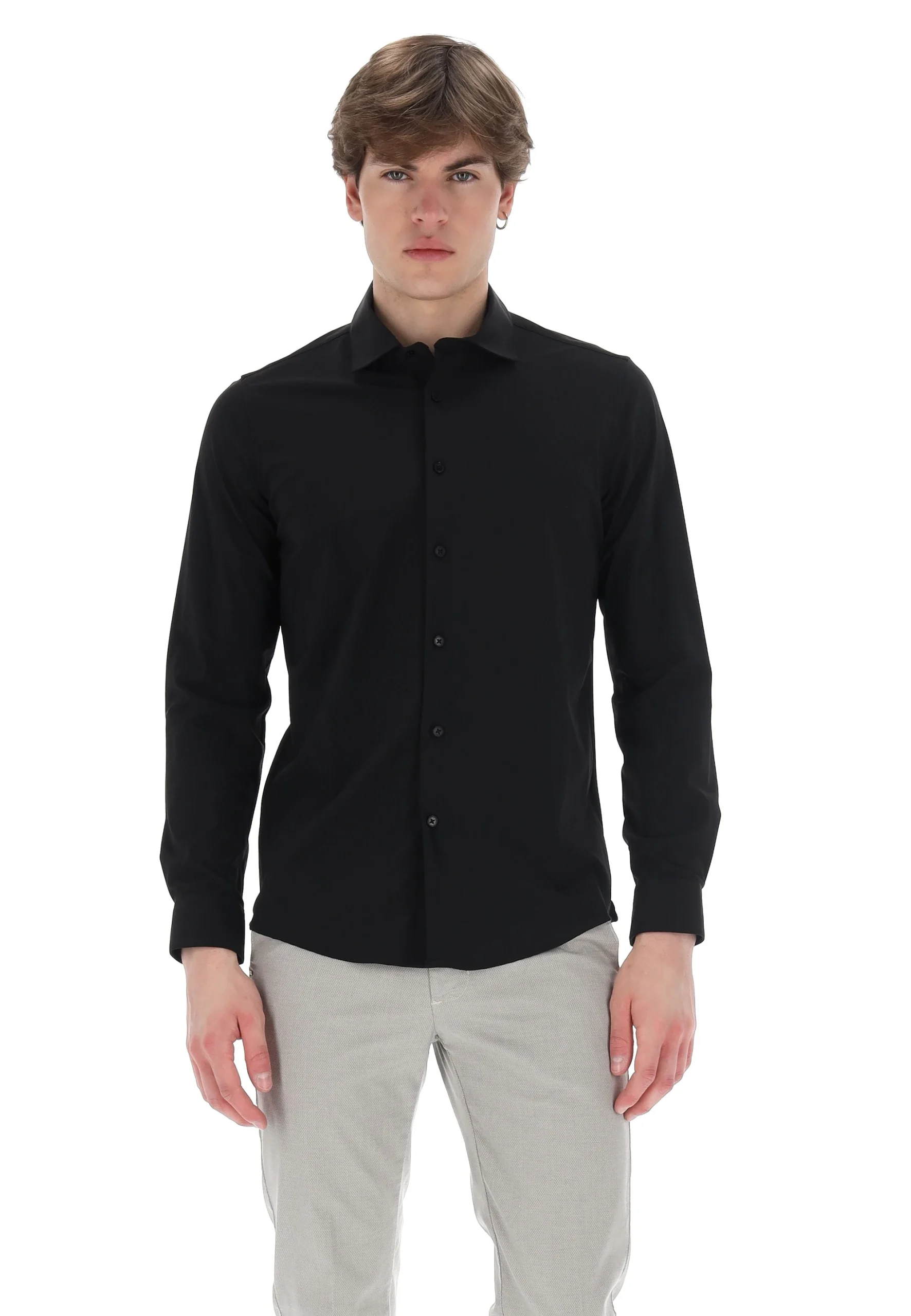 Camicia in tessuto tecnico stretch MarkUp MK893012