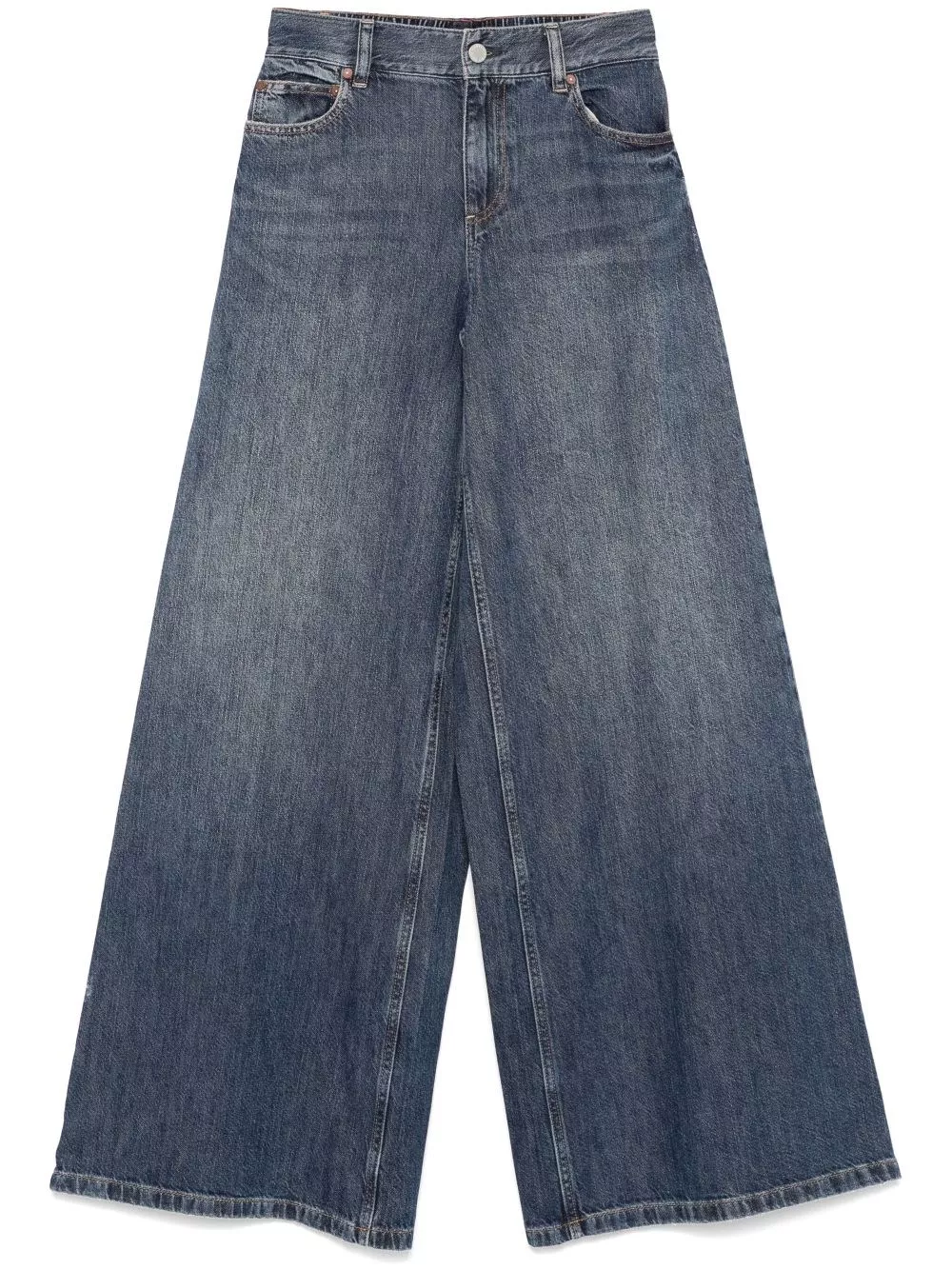 Jeans denim branson in cotone di Alice+olivia