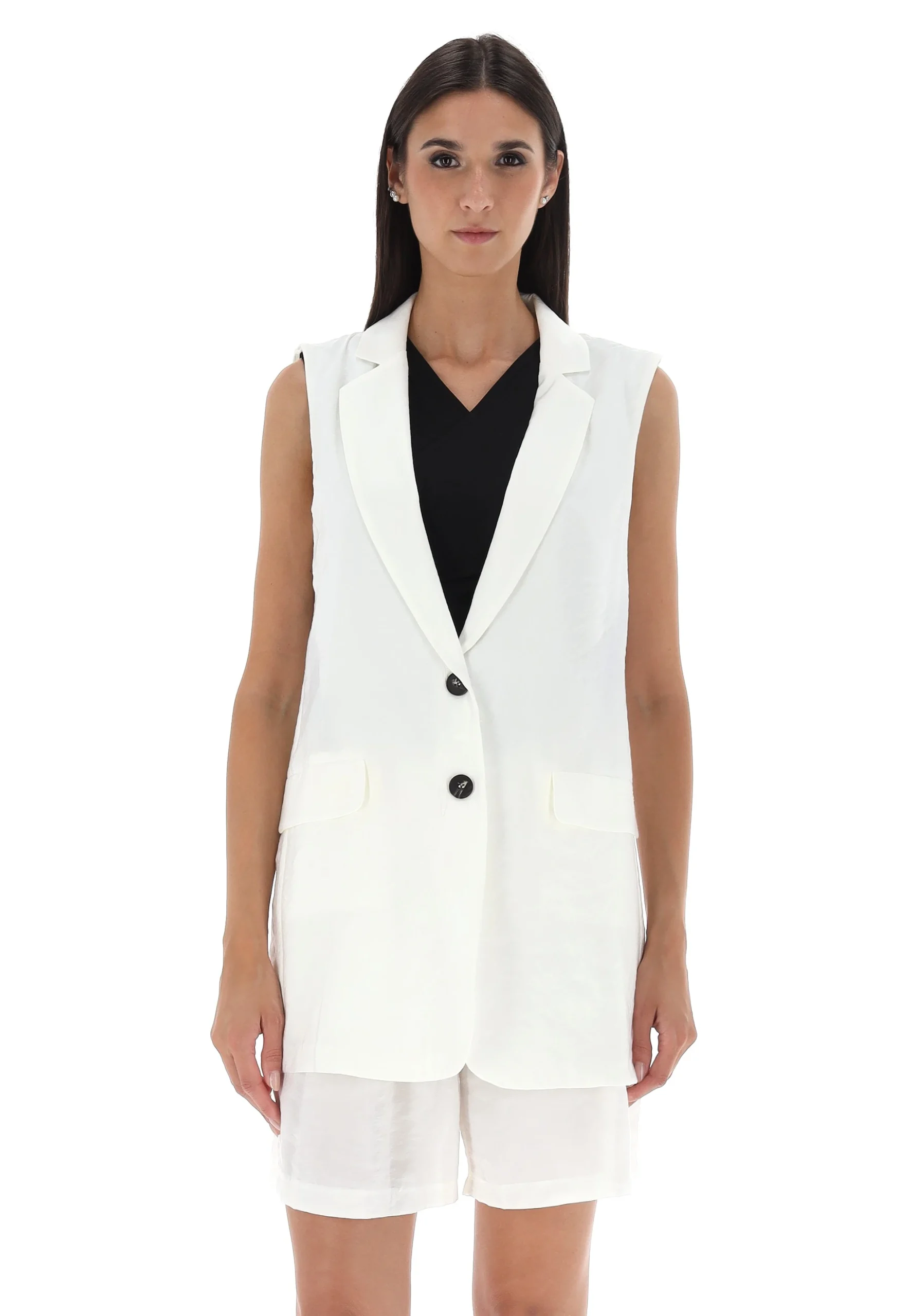 Gilet ampio in modal èks donna