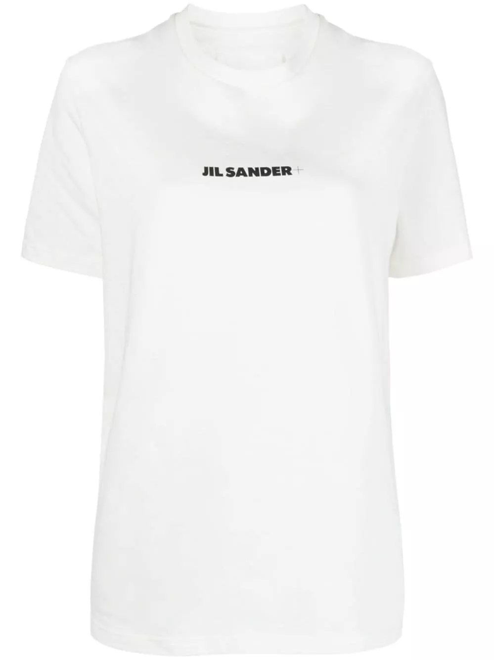 T-shirt in cotone con logo di Jil sander