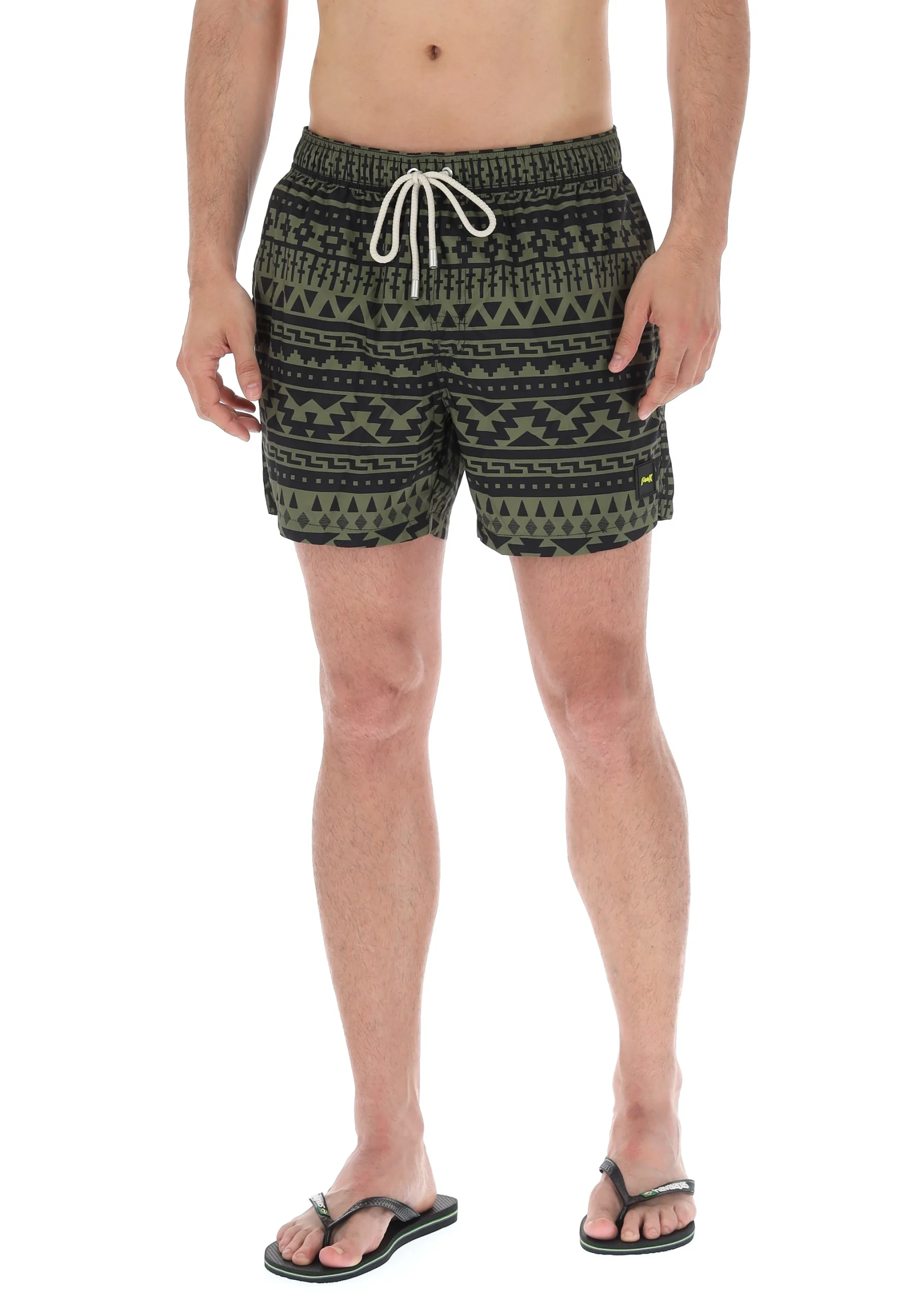 Boxer mare uomo F**K in fantasia etnica M02BP30