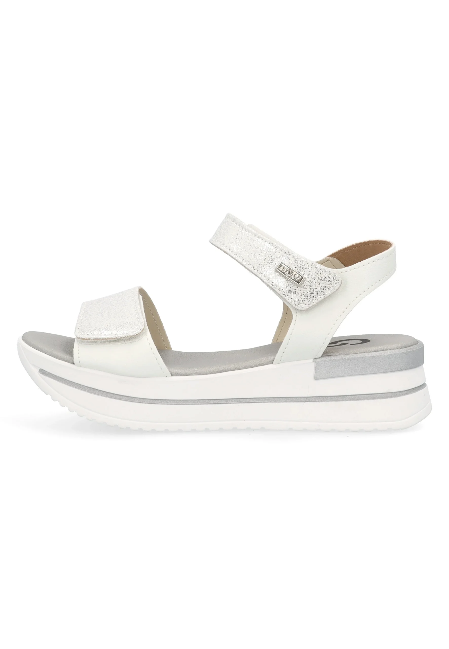 Sandali donna Shoelab con doppio strappo in velcro BO2429 010