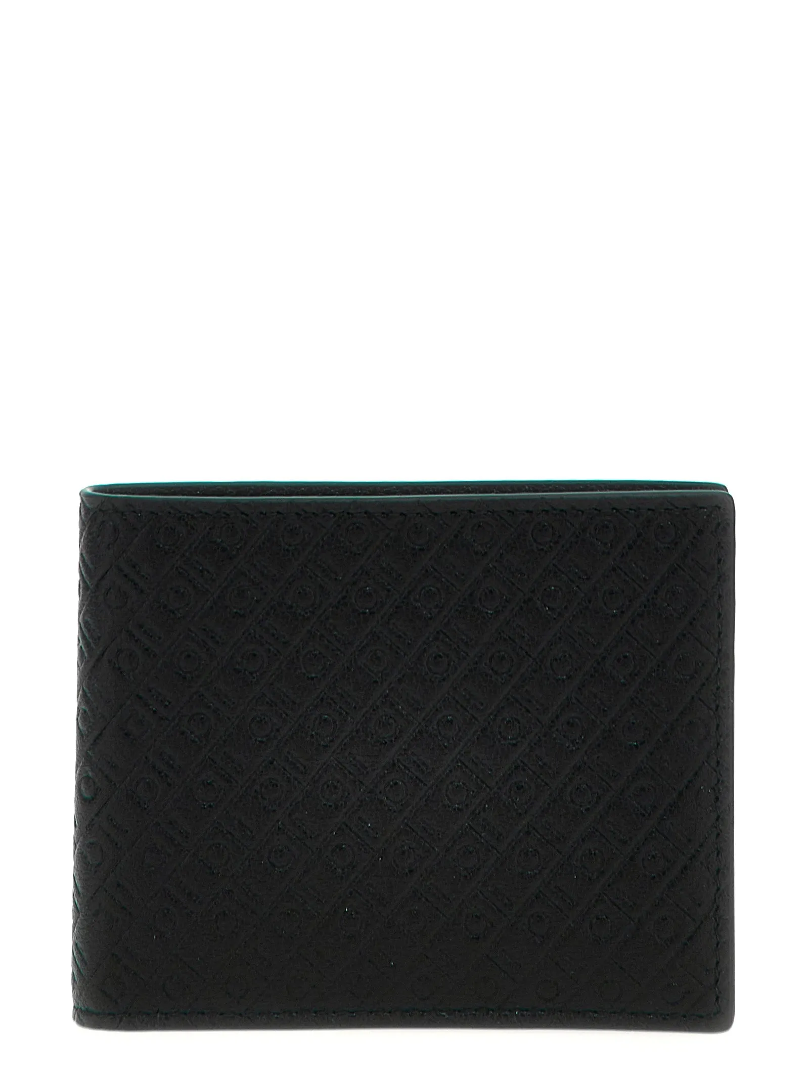 All Over Logo Wallet Portafogli Nero