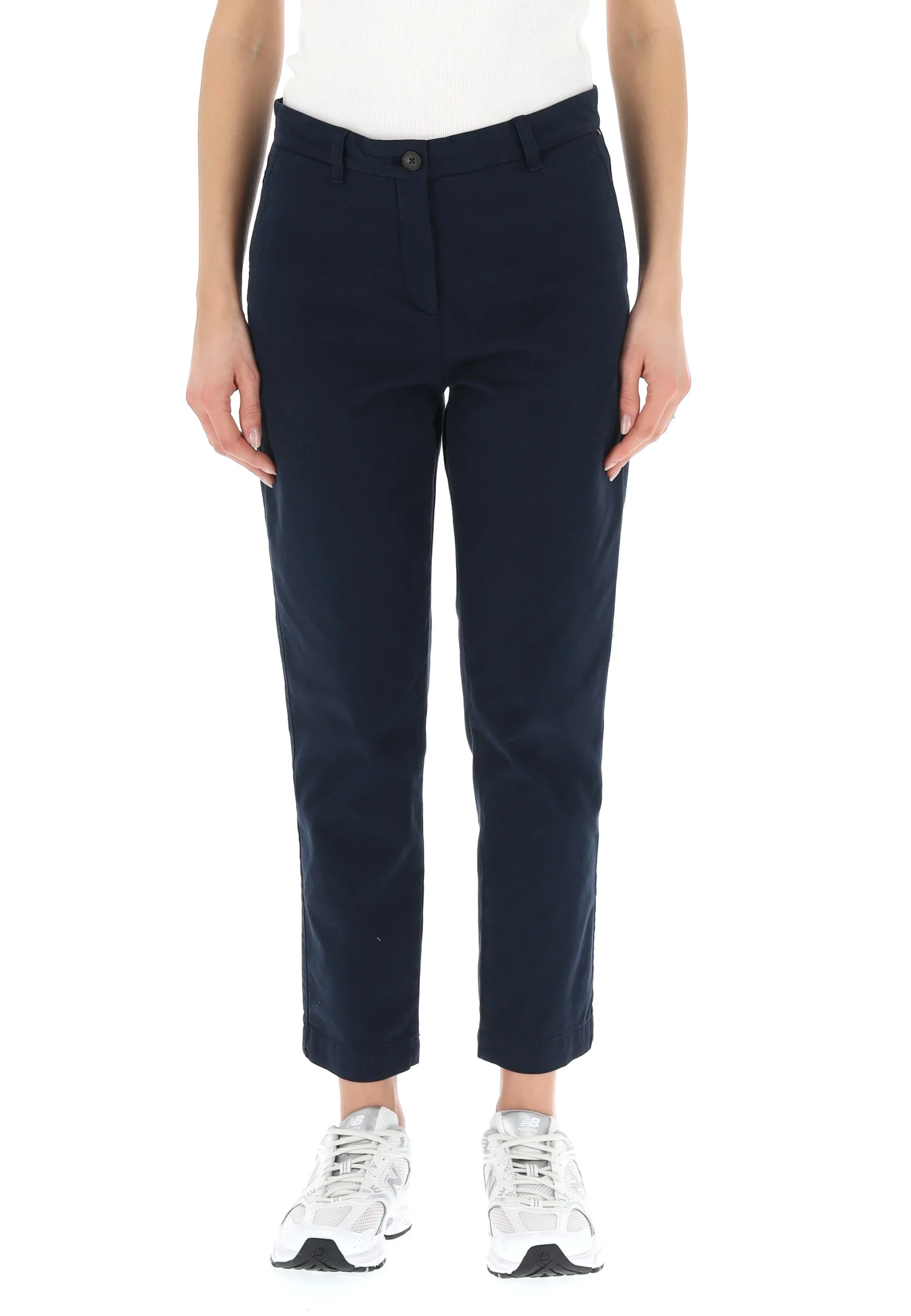 Pantalone chino in tinta unita Tommy Hilfiger WW0WW45920