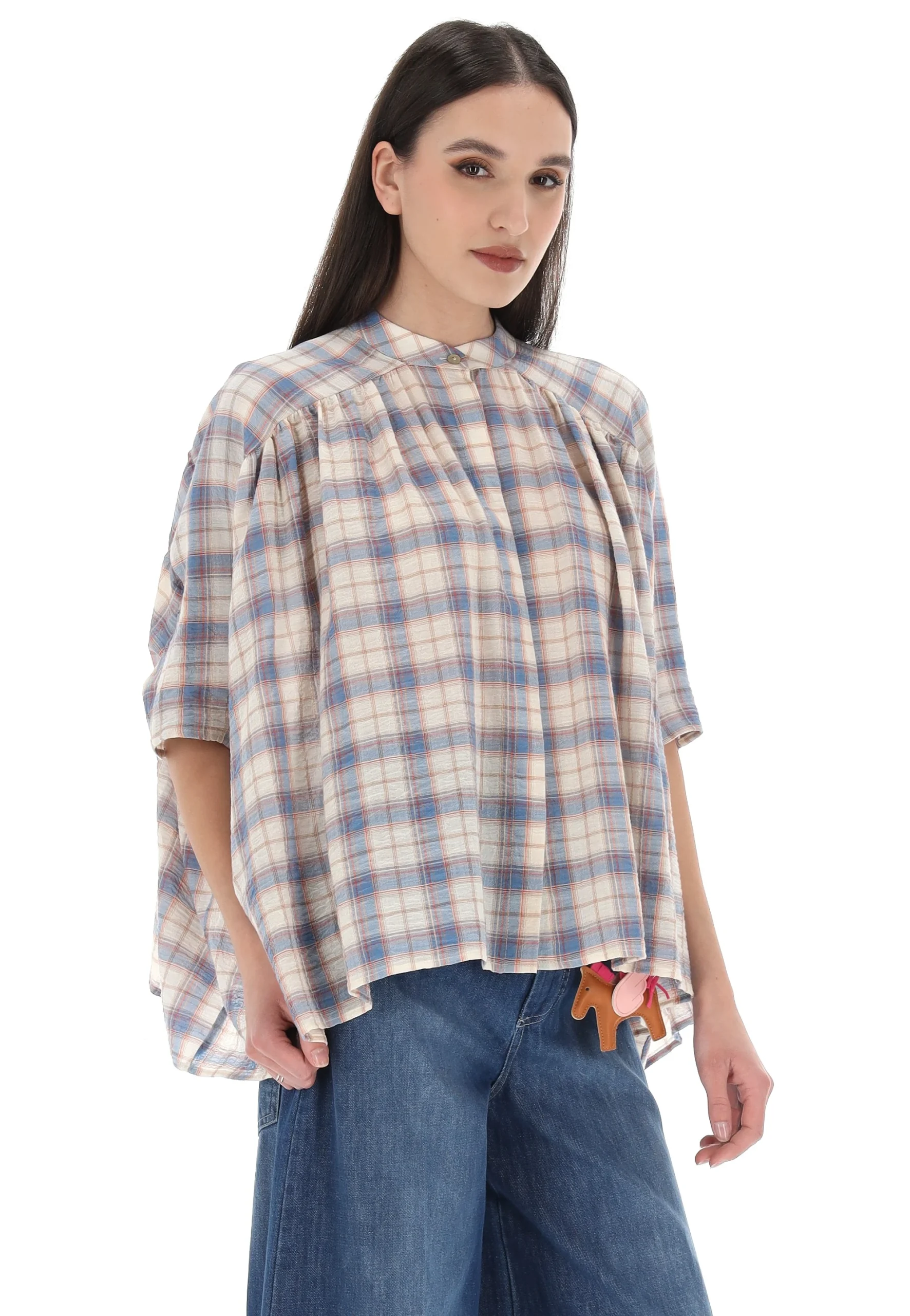 Camicia quadrettata Dixie C212W078