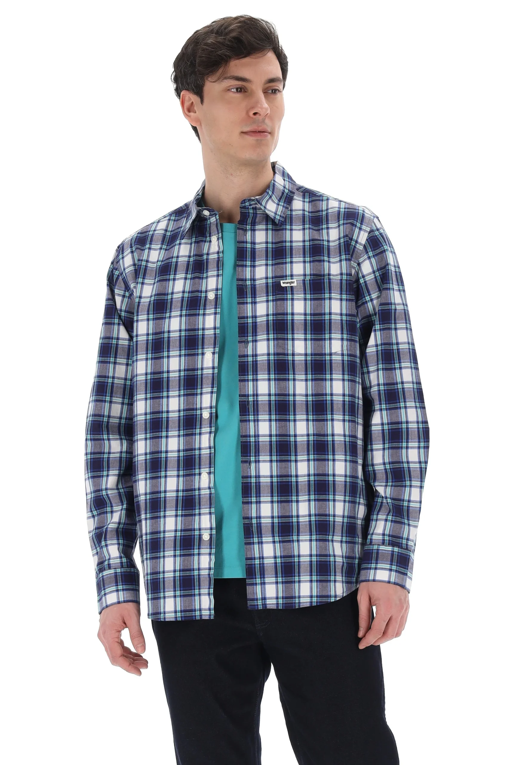 Camicia Wrangler quadrettata art. 112362767