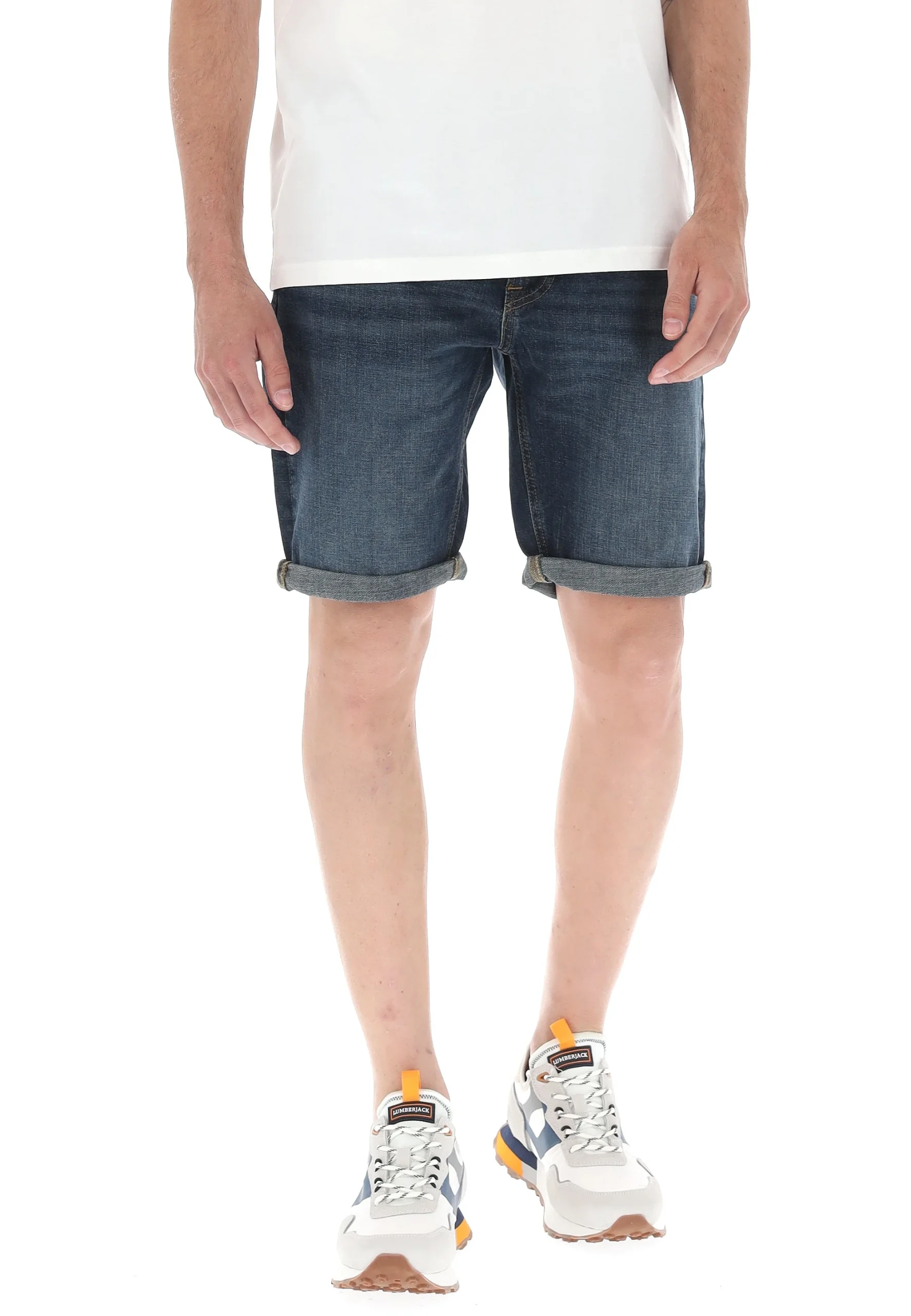 Bermuda in denim Lee regular fit art.112363929