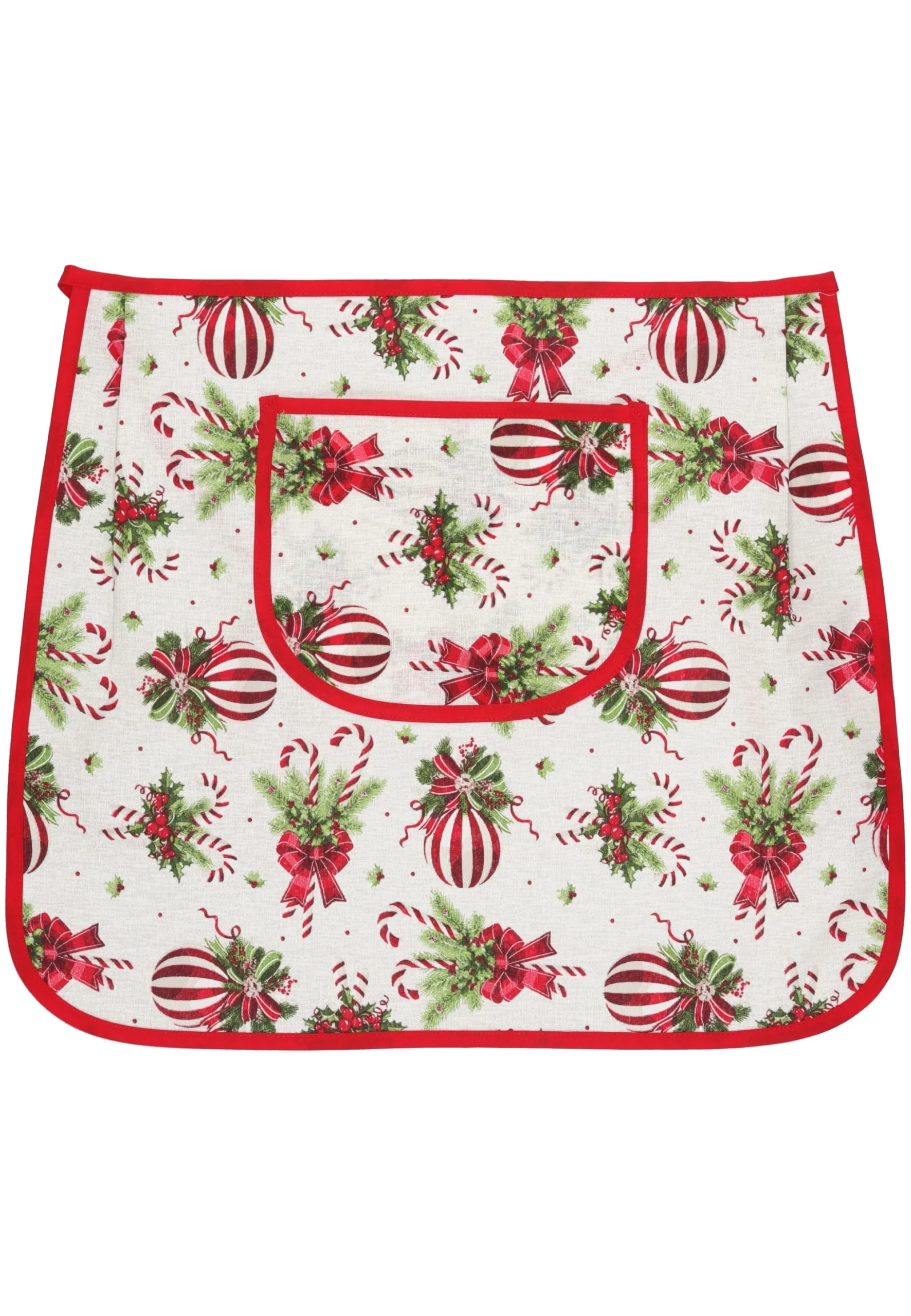 Grembiule in vita da cucina Dreams con balocchi natalizi