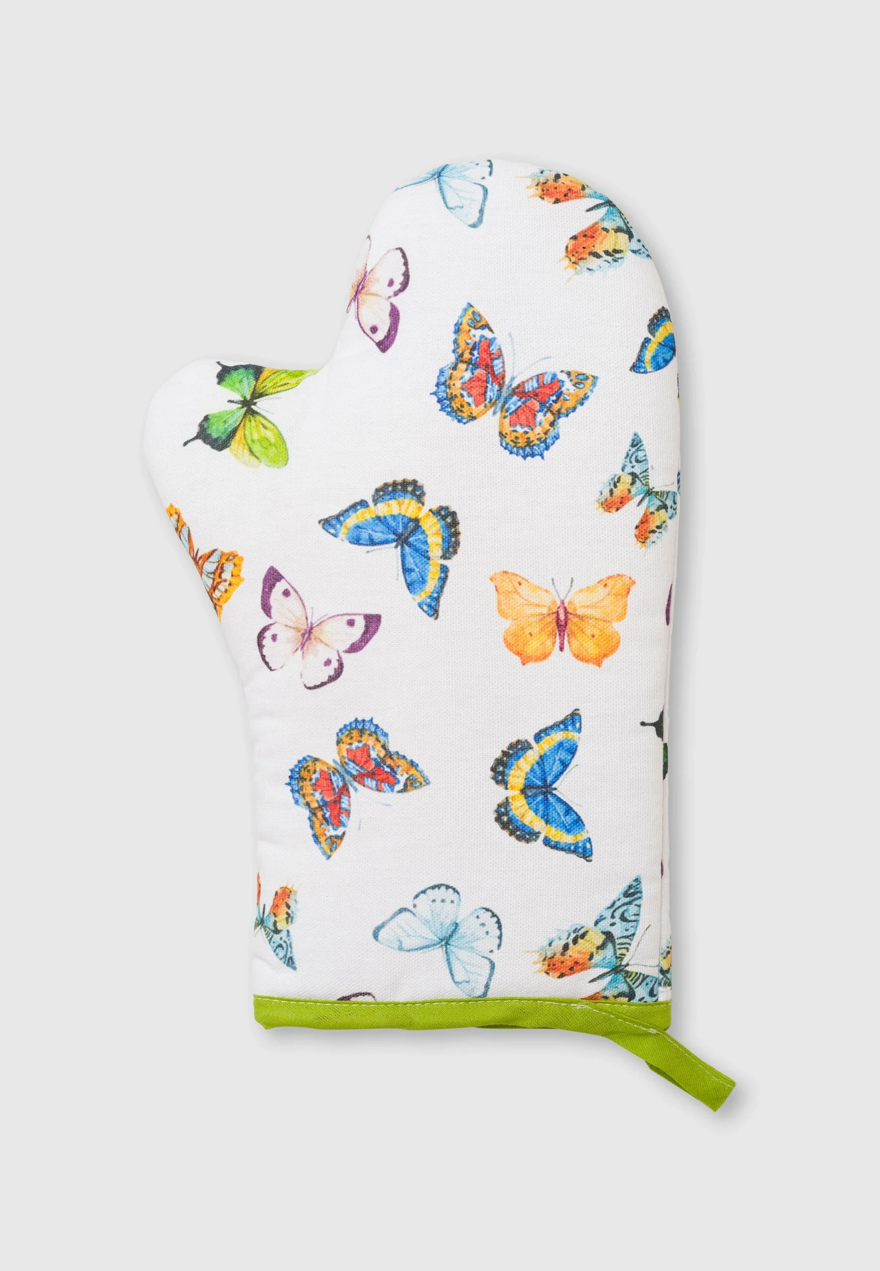 Guanto da forno imbottito Dreams con farfalle