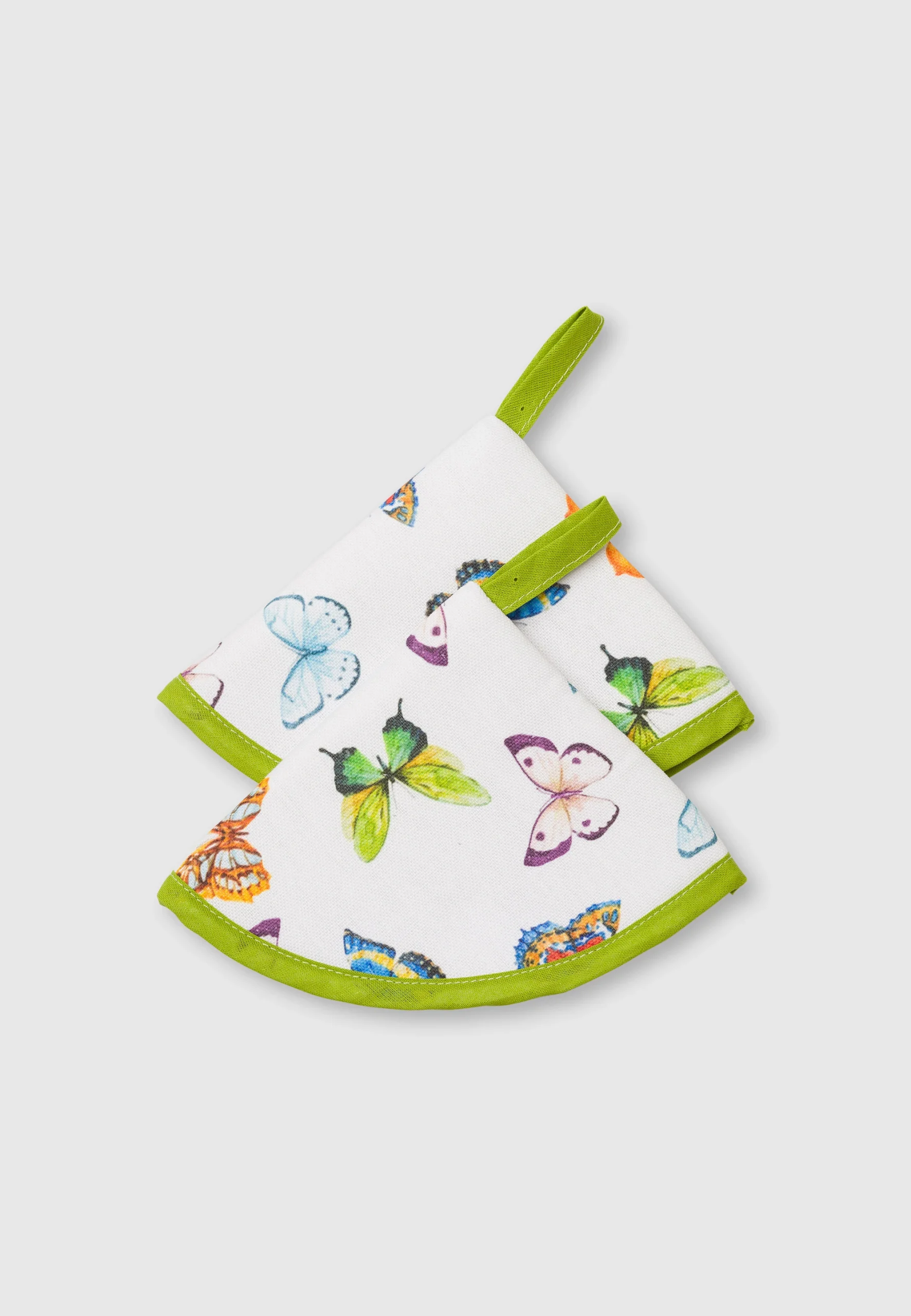 Set presine a cappuccio Dreams con stampa farfalle