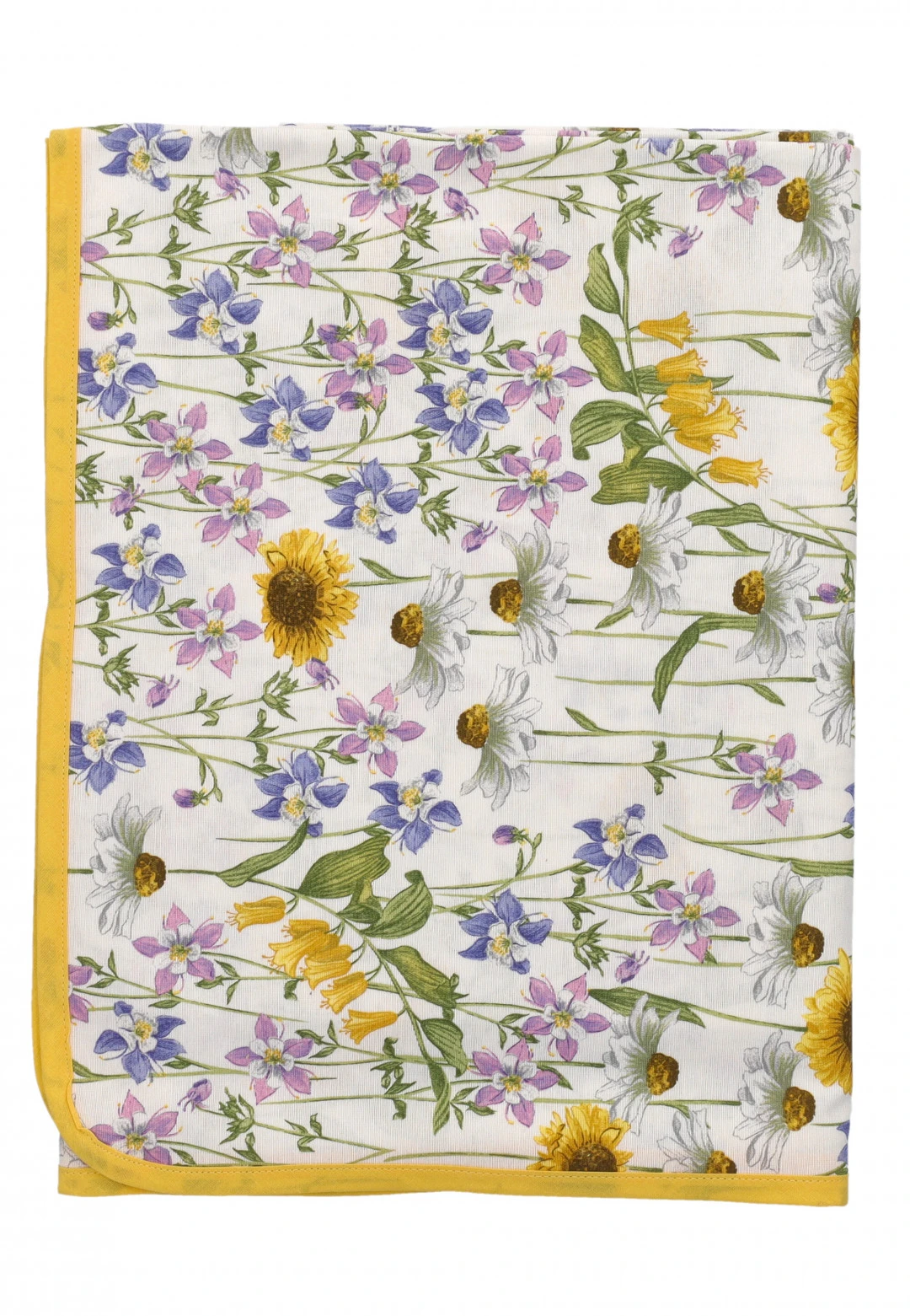 Tovaglia 18 posti 140 x 320 cm con stampa girasoli e margherite Dreams