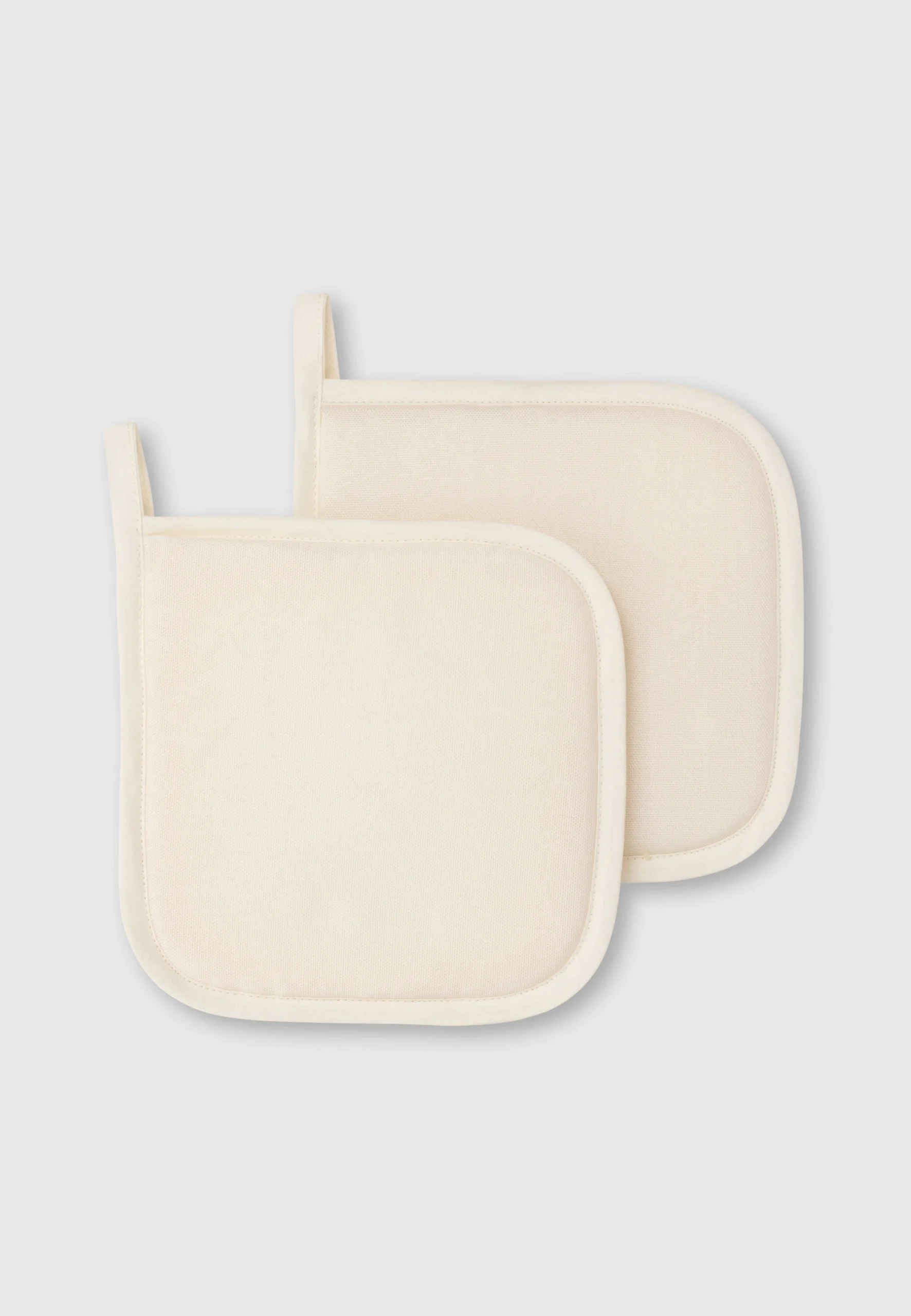 Coppia presine Dreams Mediterraneo tinta unita 100% cotone