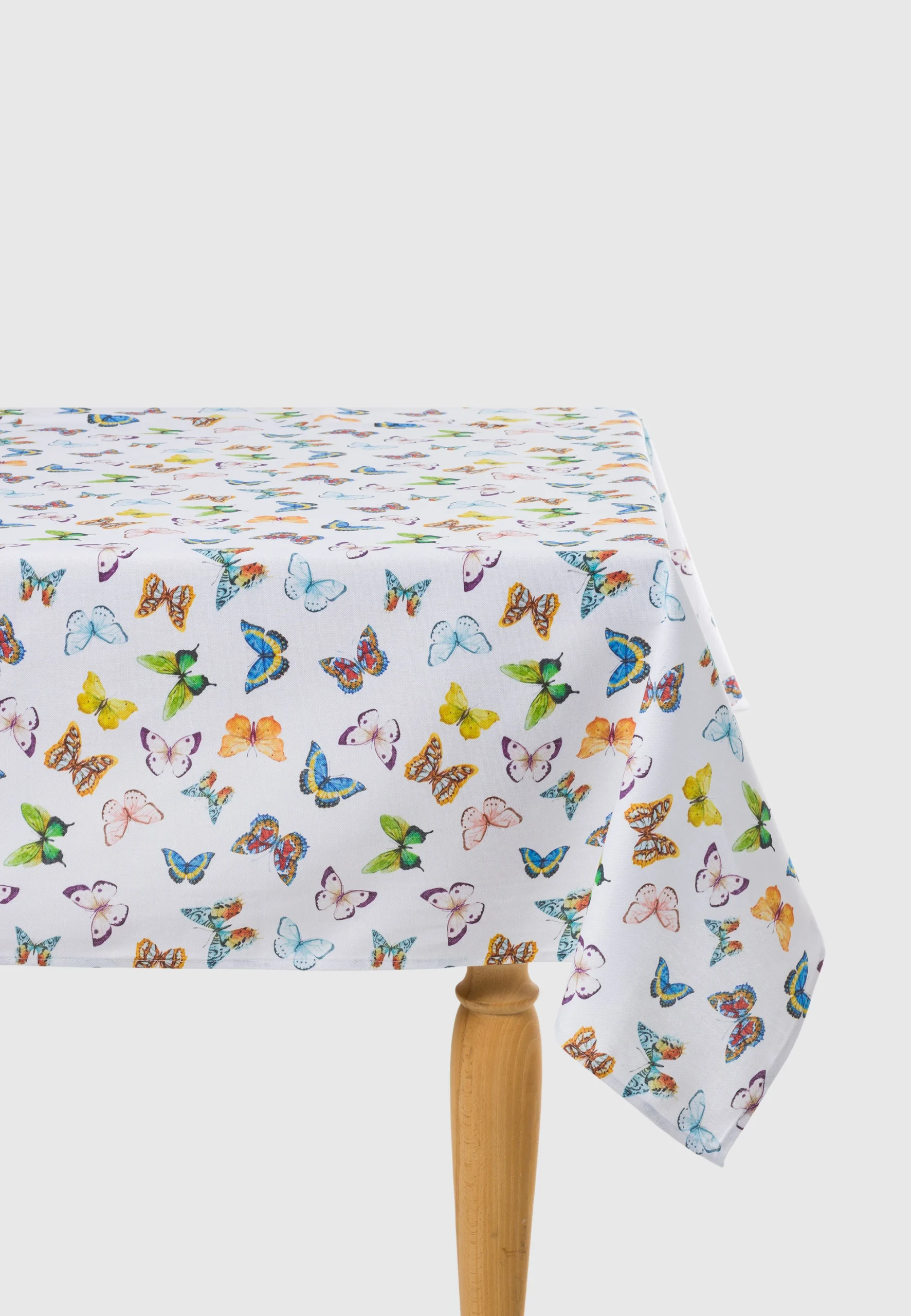 Tovaglia Dreams 8 posti con stampa farfalle 140x210