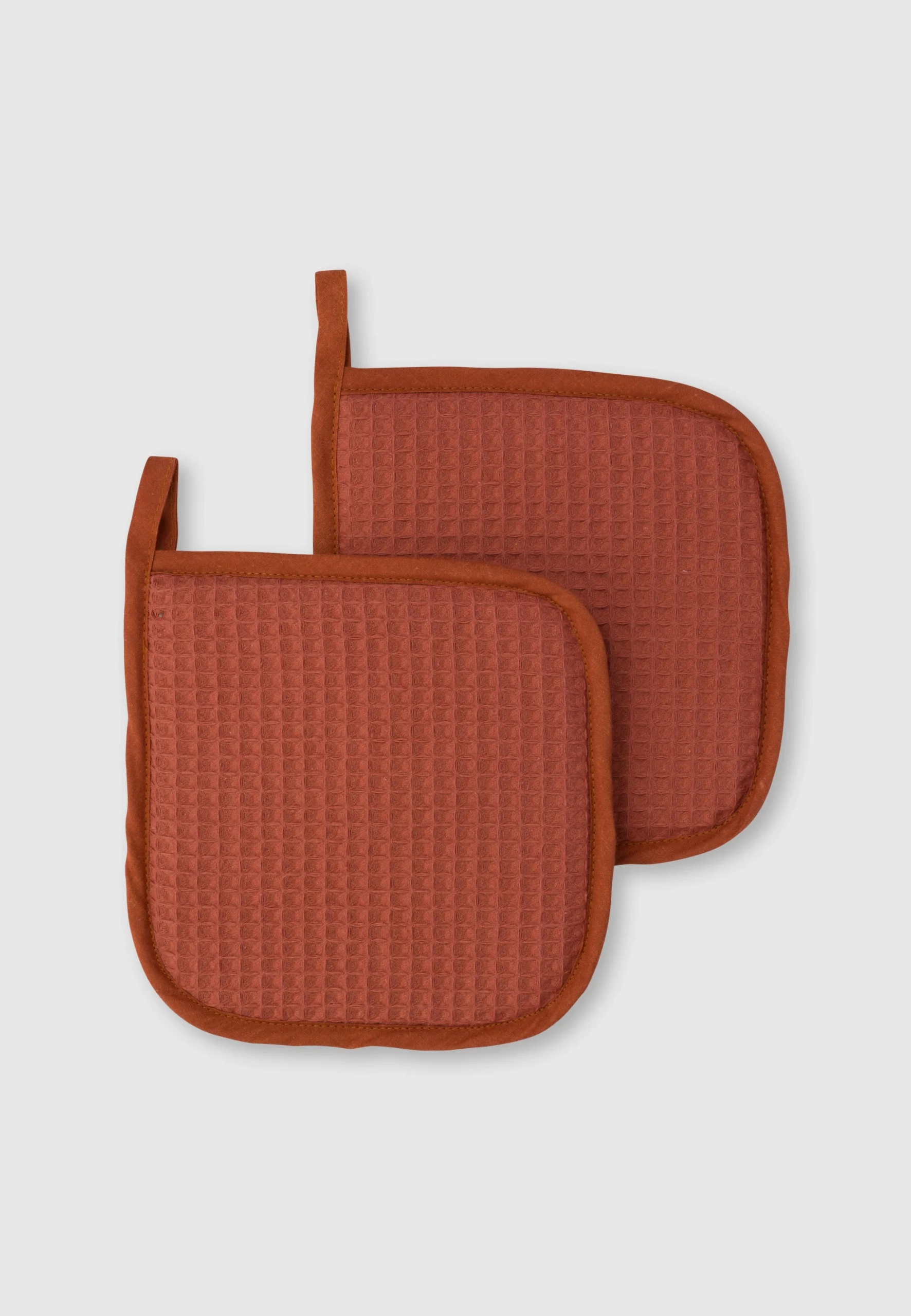 Set due presine a nido d'ape tinta unita Dreams