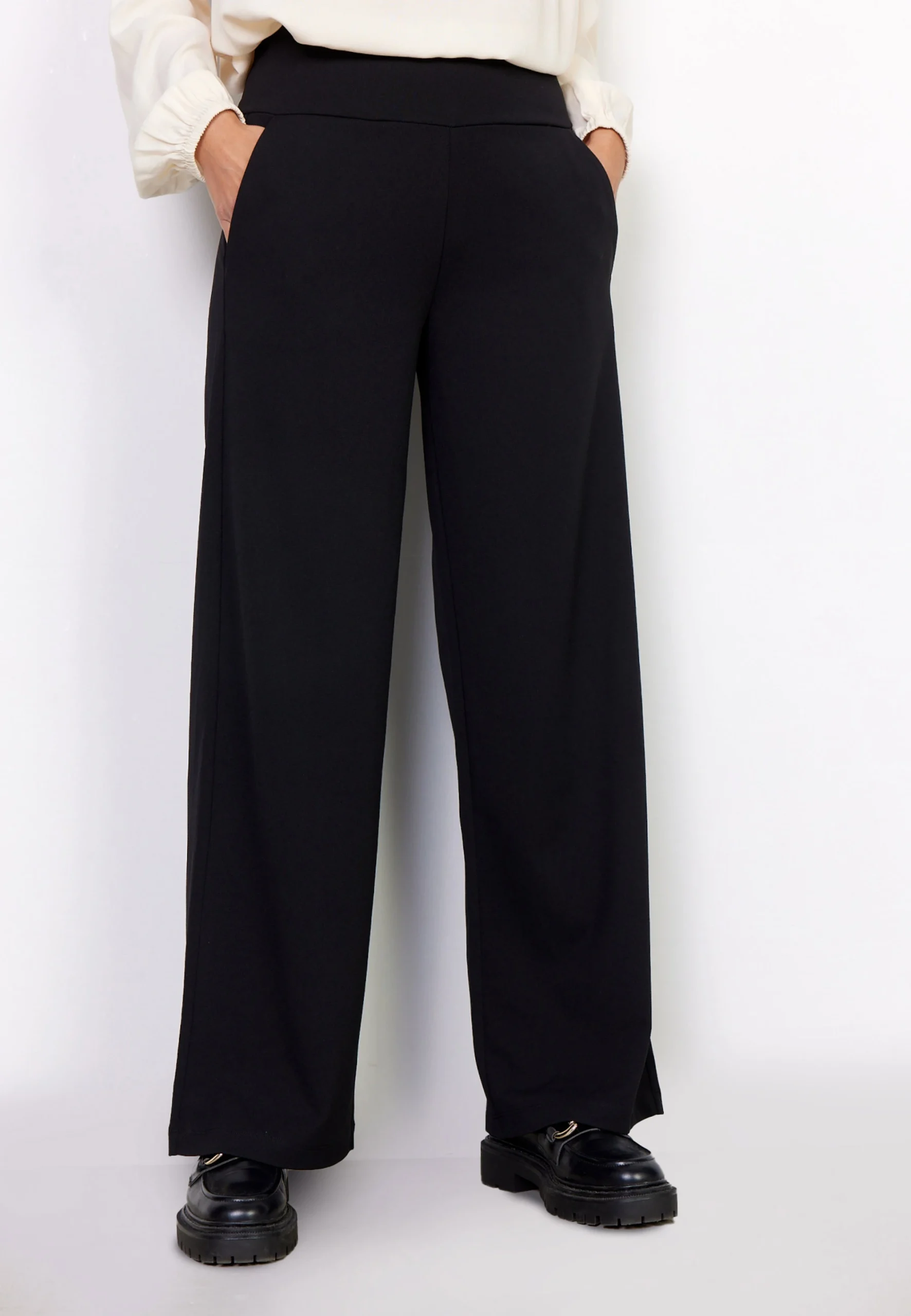 Pantalone a palazzo SoyaConcept in scuba art.26188